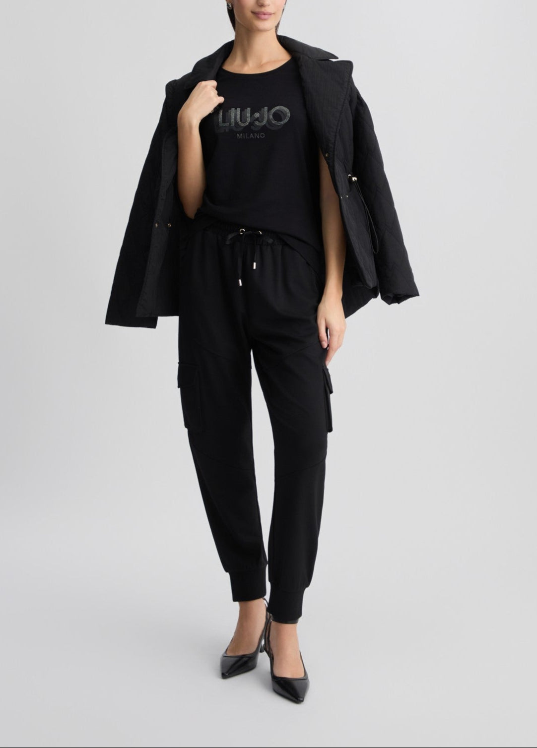 TSHIRT LIUJO NECKLINE MC