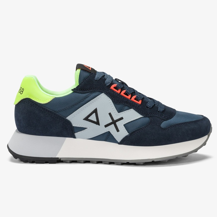 SCARPE SUN68 JAKI 2.0 FLUO BLU