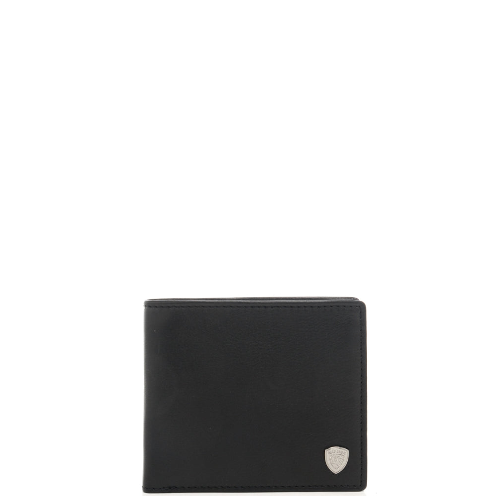 PORTAFOGLIO BLAUER PELLE COP COIN 9.5X12.12.5