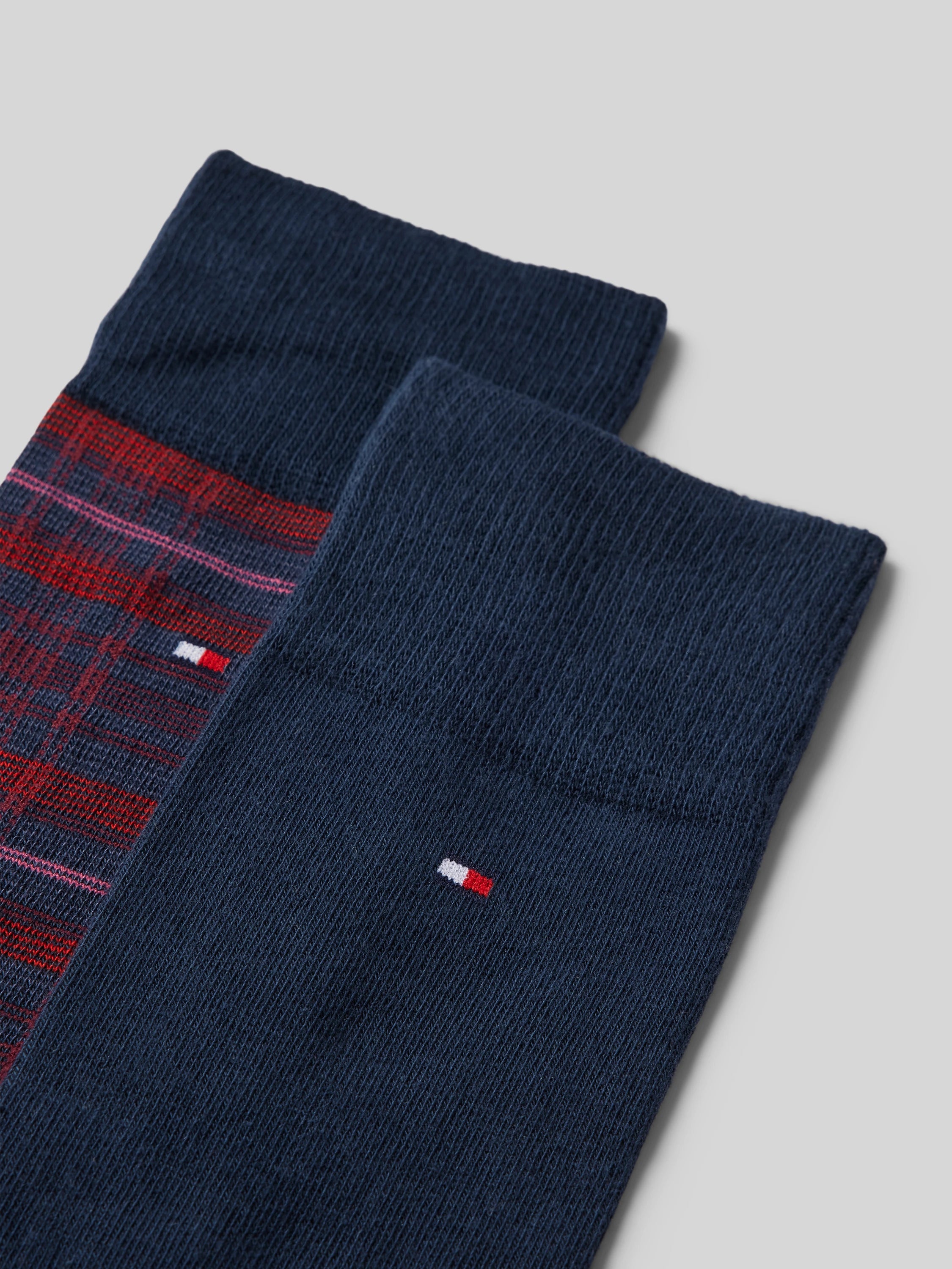 CALZE TOMMY HILFIGER 2 PAIA TARTAN