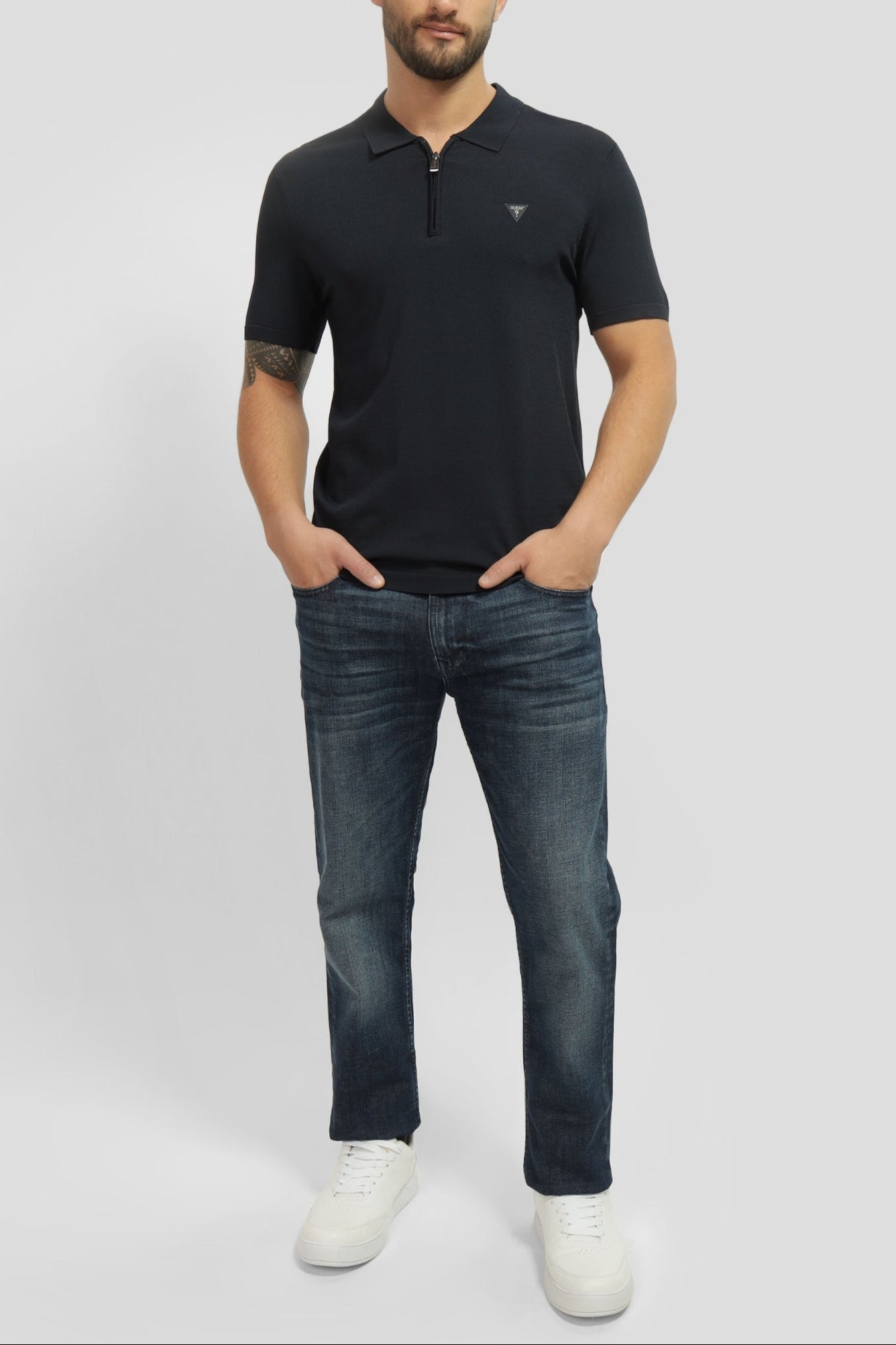 POLO GUESS DANE TECH SS