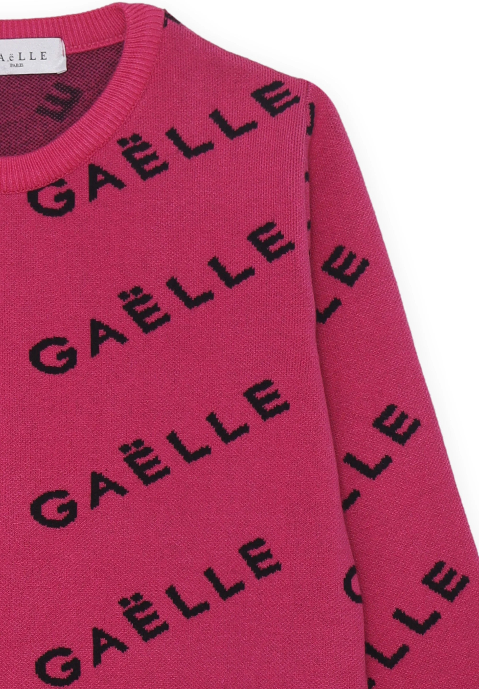 ABITO GAELLE ML MULTI LOGO CONTRASTO