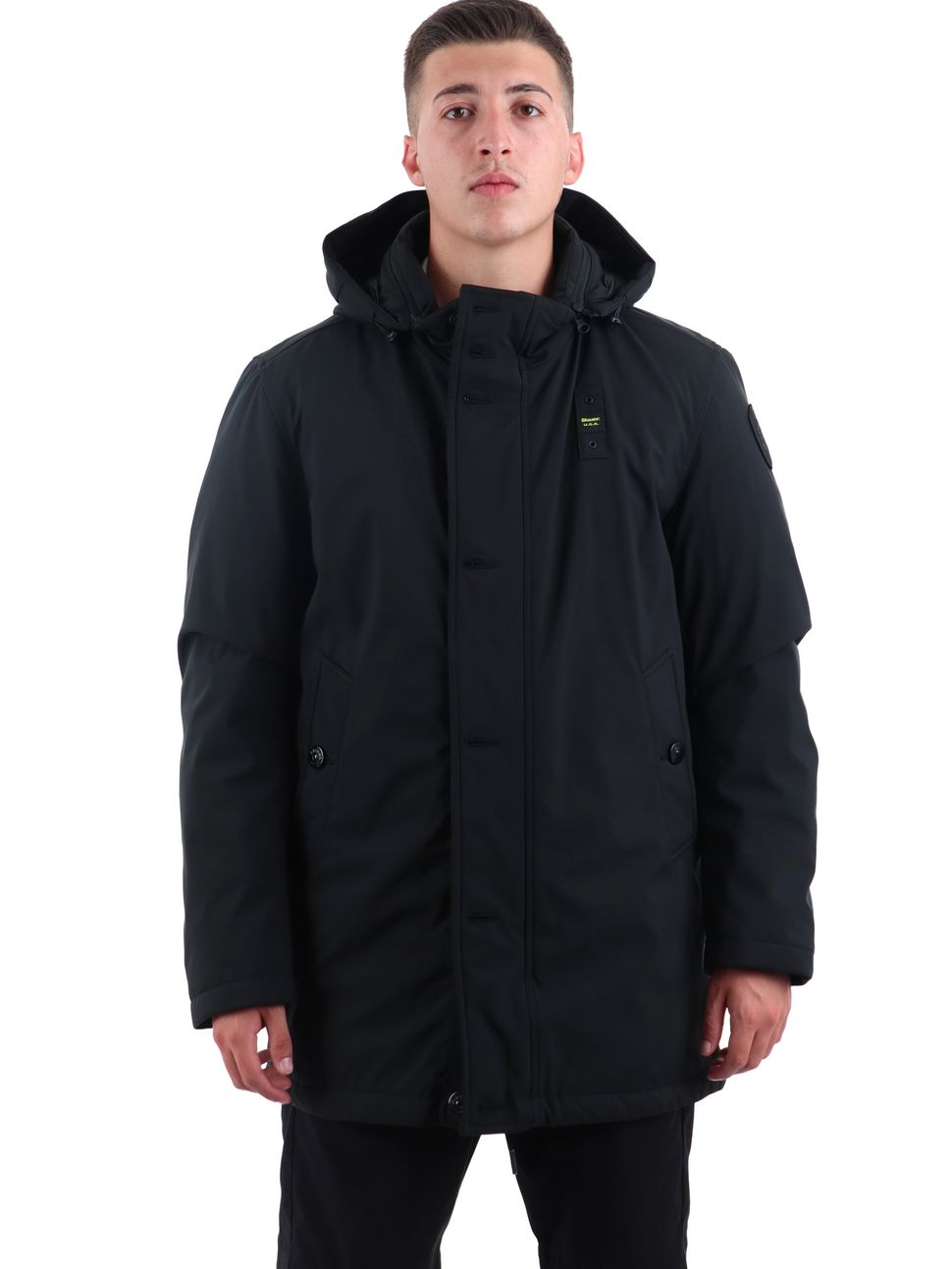 PIUMINO LUNGO BLAUER CHESTER TRENCH NEOPRENE INT PIUMA