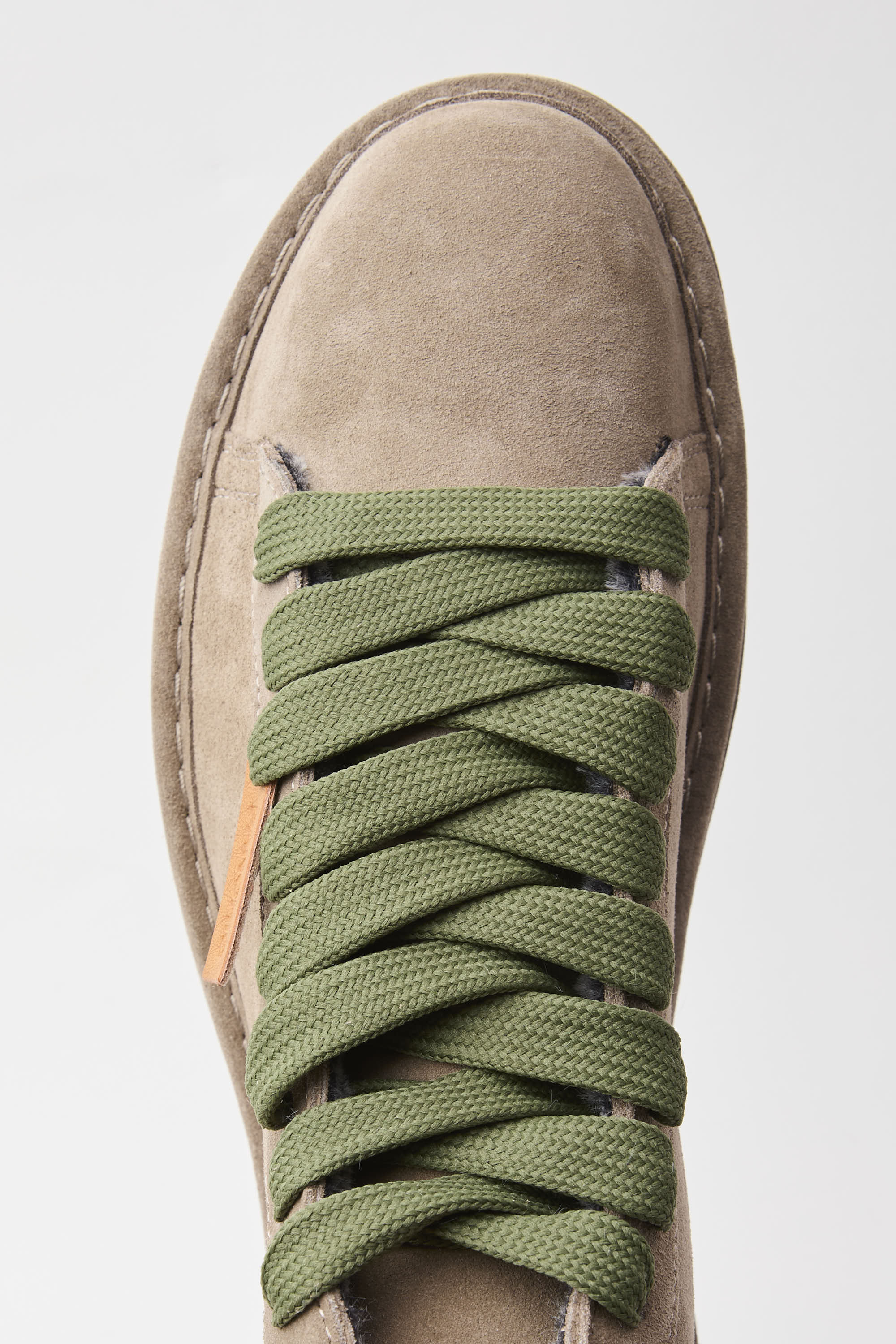 SCARPE PANCHIC POLACCHINO P001 SUEDE CON PELO WALNUT