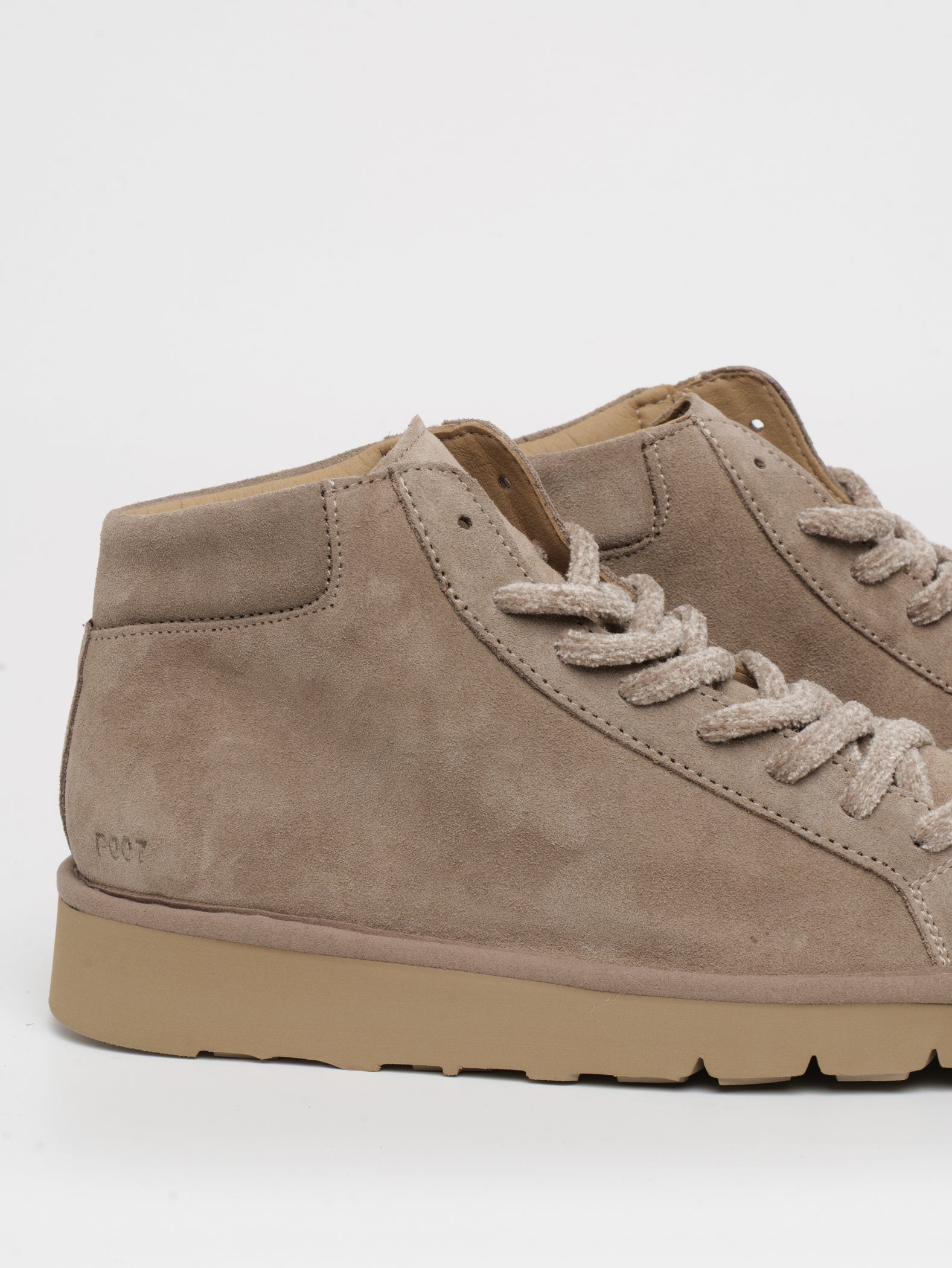 SCARPE PANCHIC POLACCHINO P007 SUEDE SENZA PELO BROWN STONE