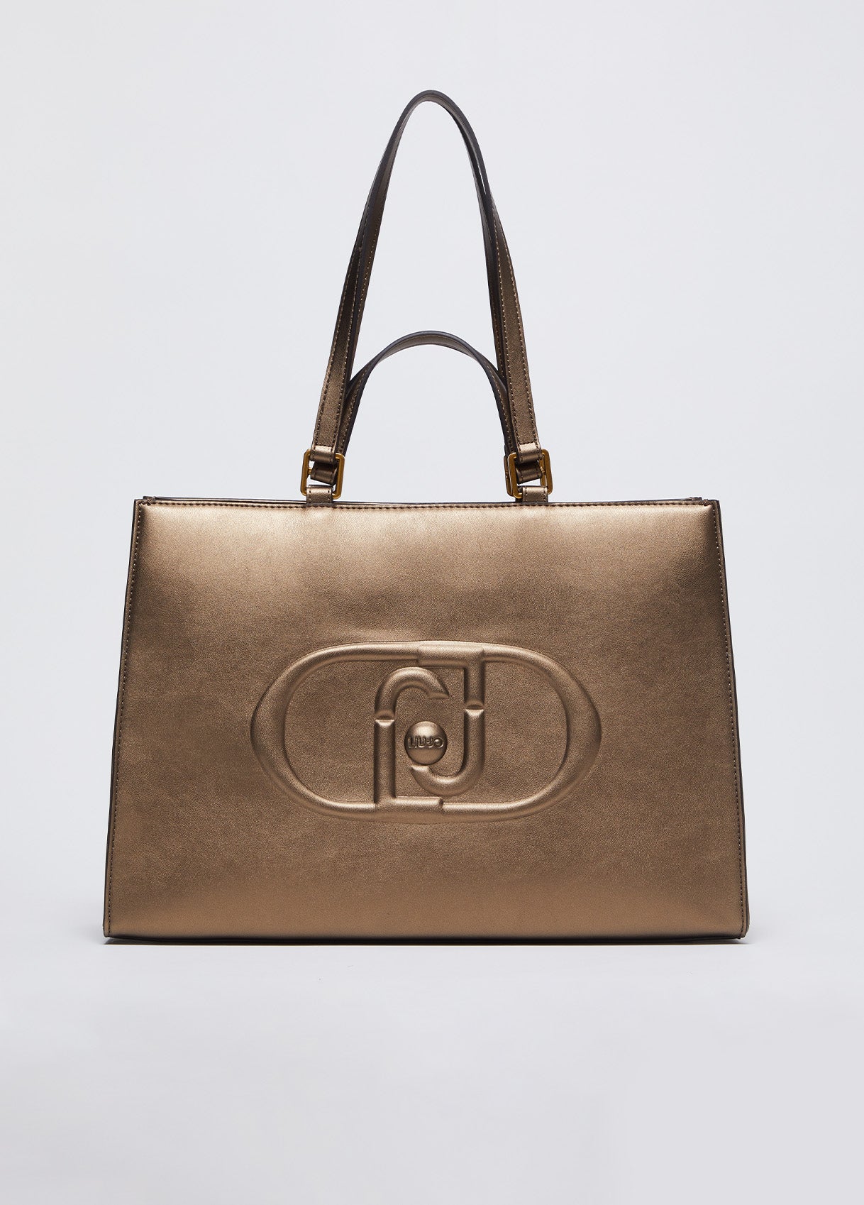 BORSA LIUJO L TOTE SHOPPING LOGO MONOGRAM