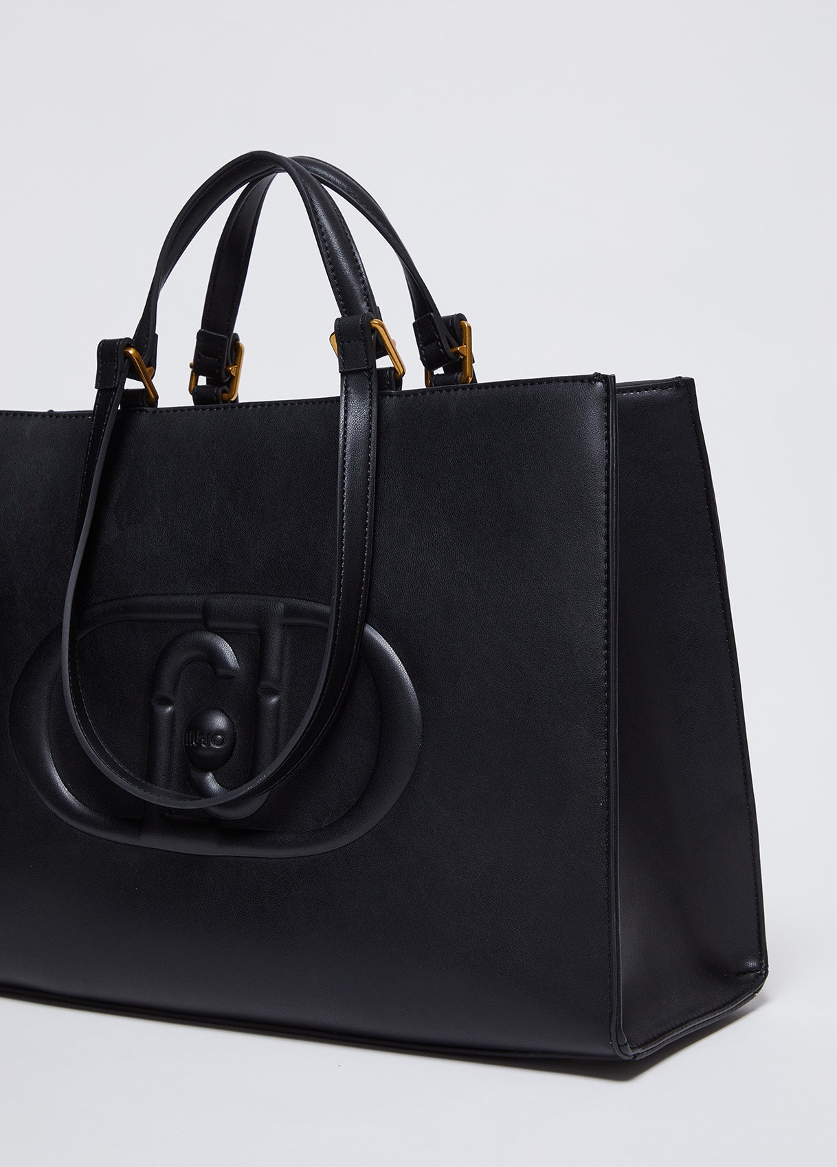 BORSA LIUJO L TOTE SHOPPING LOGO MONOGRAM