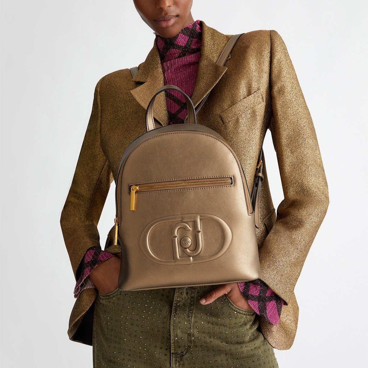 ZAINO LIUJO M LOGO MONOGRAM