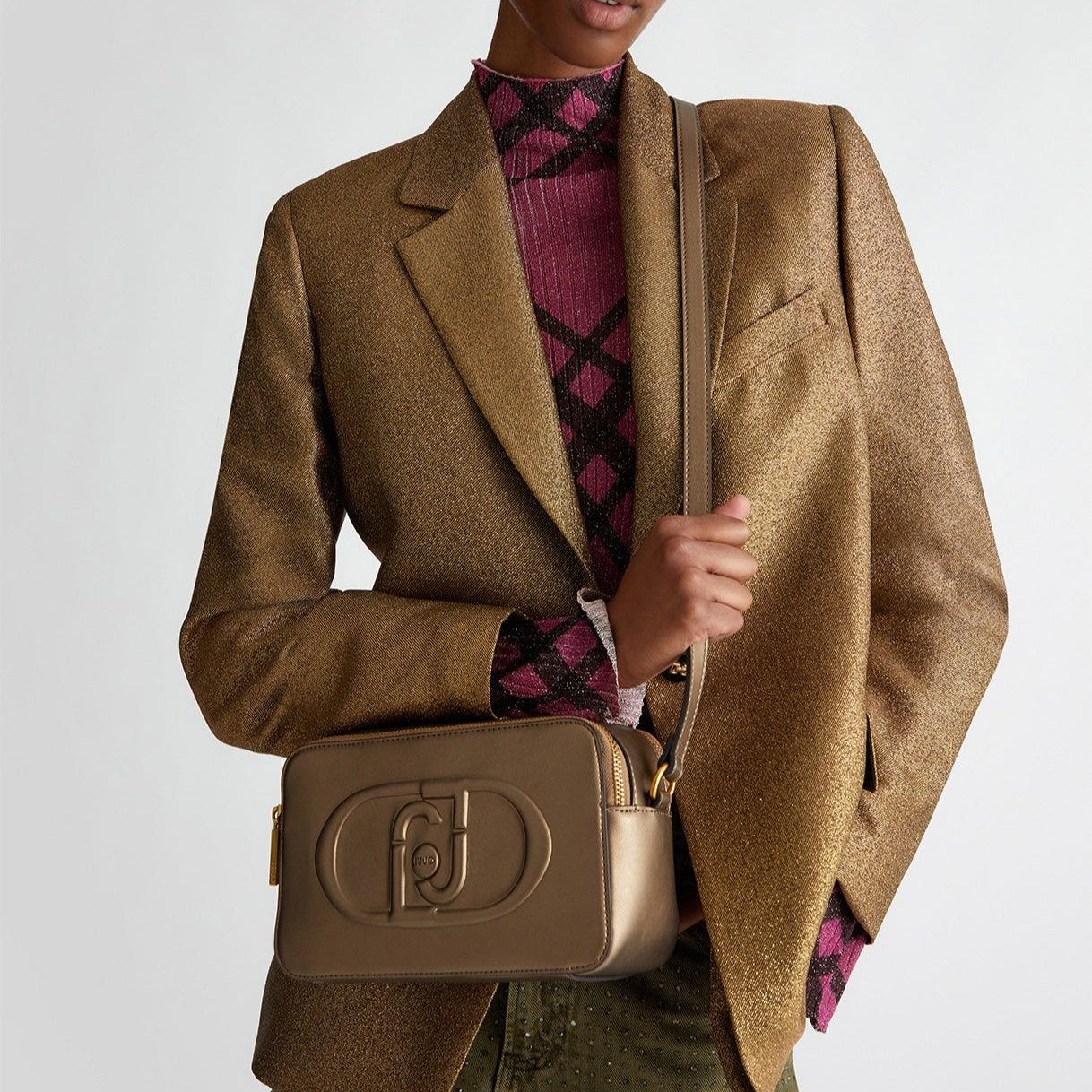 BORSA LIUJO M TRACOLLA CAMERA CASE MONOGRAM