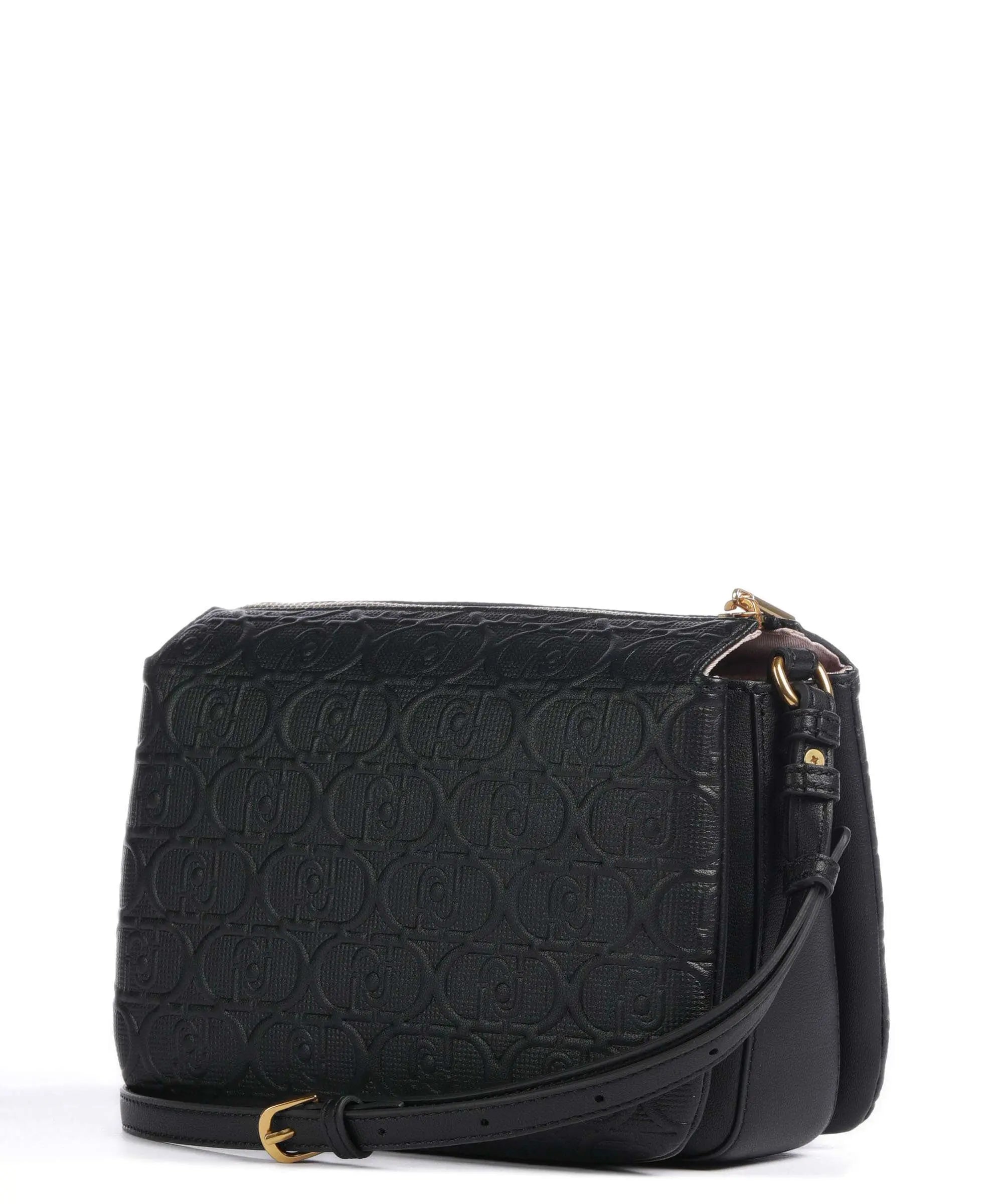 BORSA LIUJO S TRACOLLA TRISCOMPART LOGO RILIEVO ALL