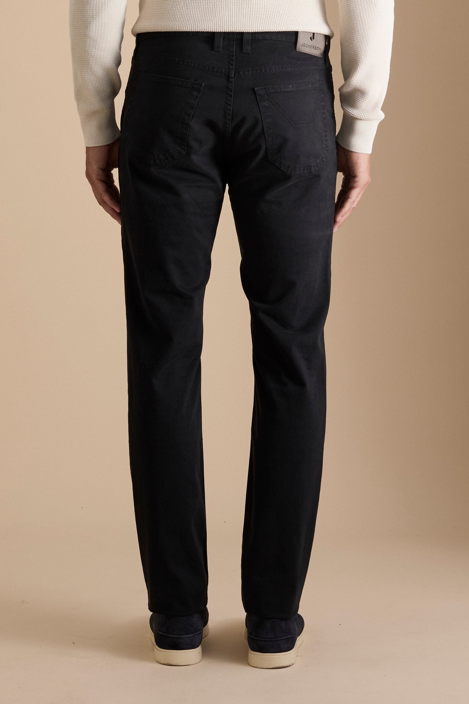 PANTALONE JECKERSON GABARDINA MERIGL JOHN SLIM NERO
