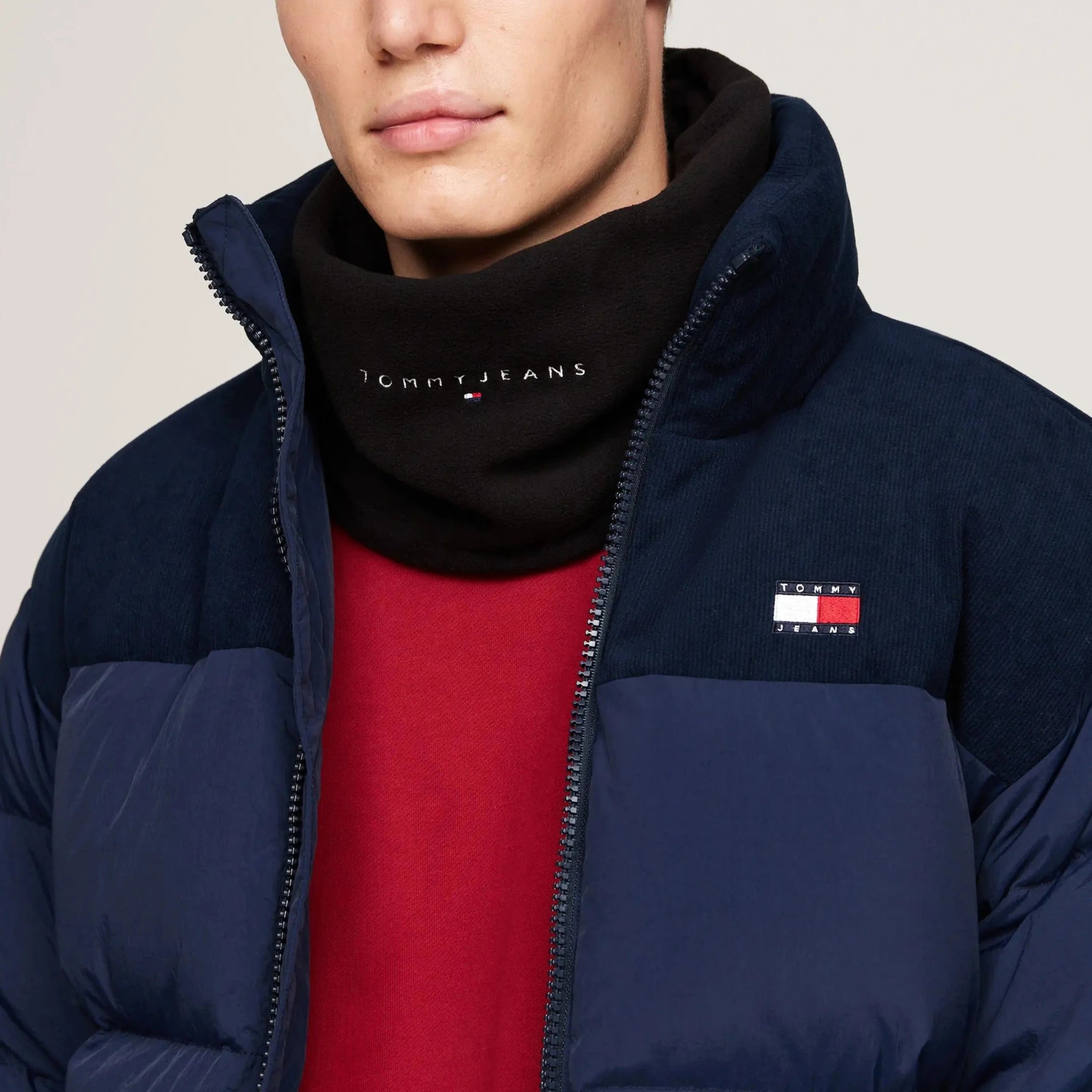 SCALDACOLLO TOMMY HILFIGER LINEAR SNOOD