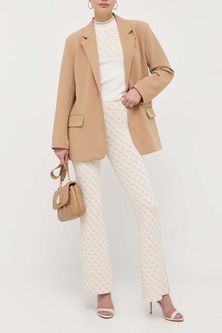 PANTALONE GUESS LISE 4G LOGO IN MAGLIA