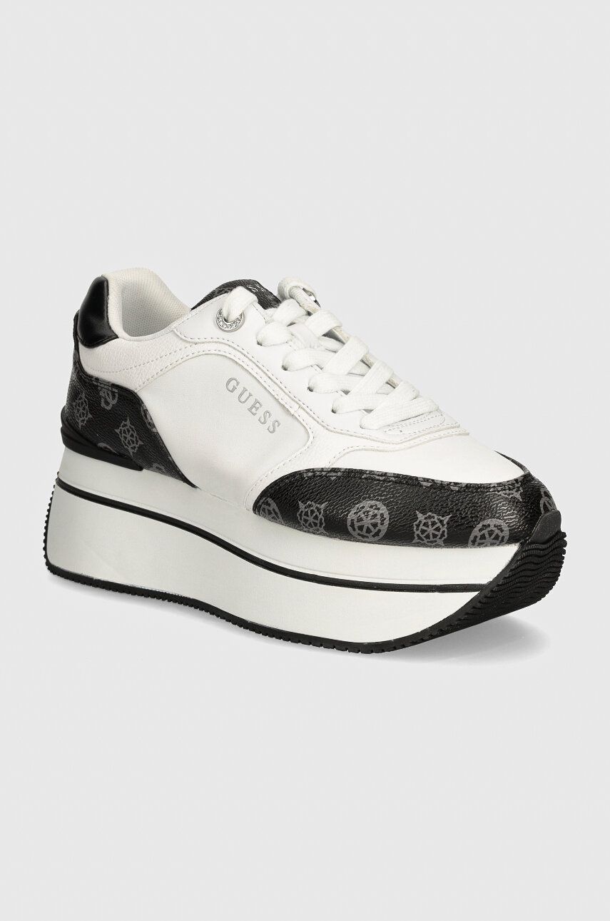 SNEAKERS GUESS CAMBRIO PLATFORM BIANCO COAL