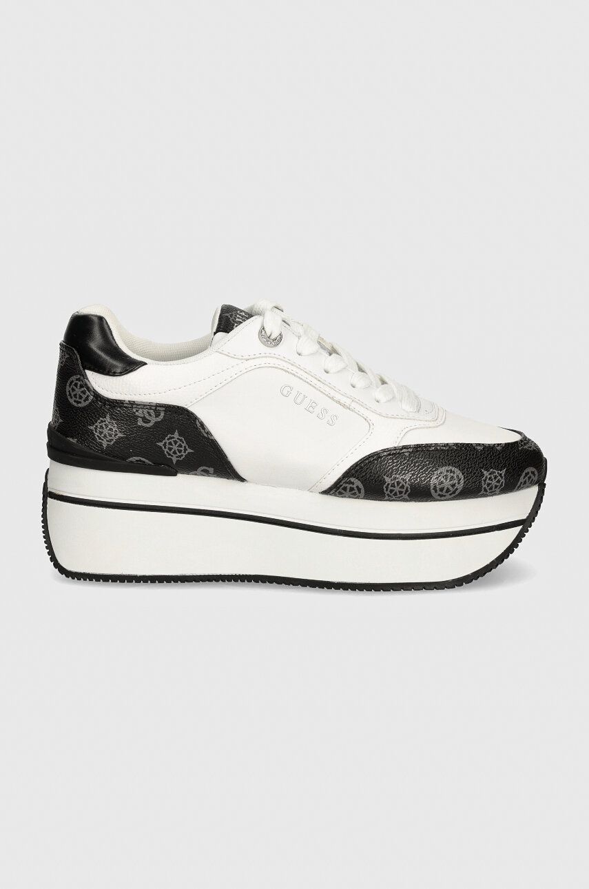 SNEAKERS GUESS CAMBRIO PLATFORM BIANCO COAL