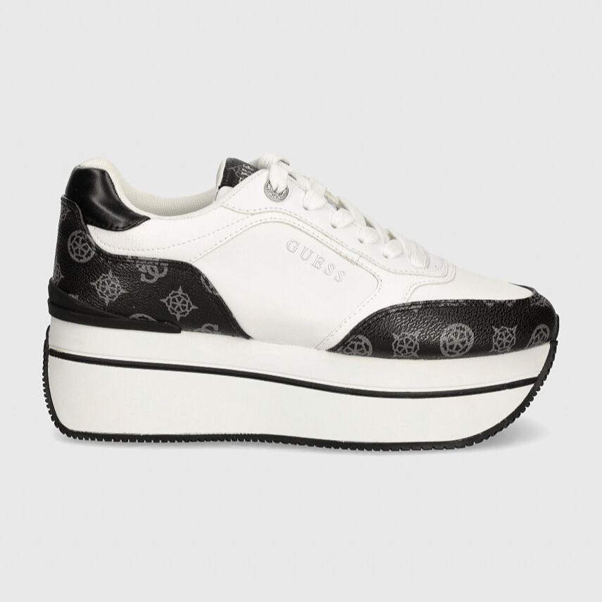 SNEAKERS GUESS CAMBRIO PLATFORM BIANCO COAL