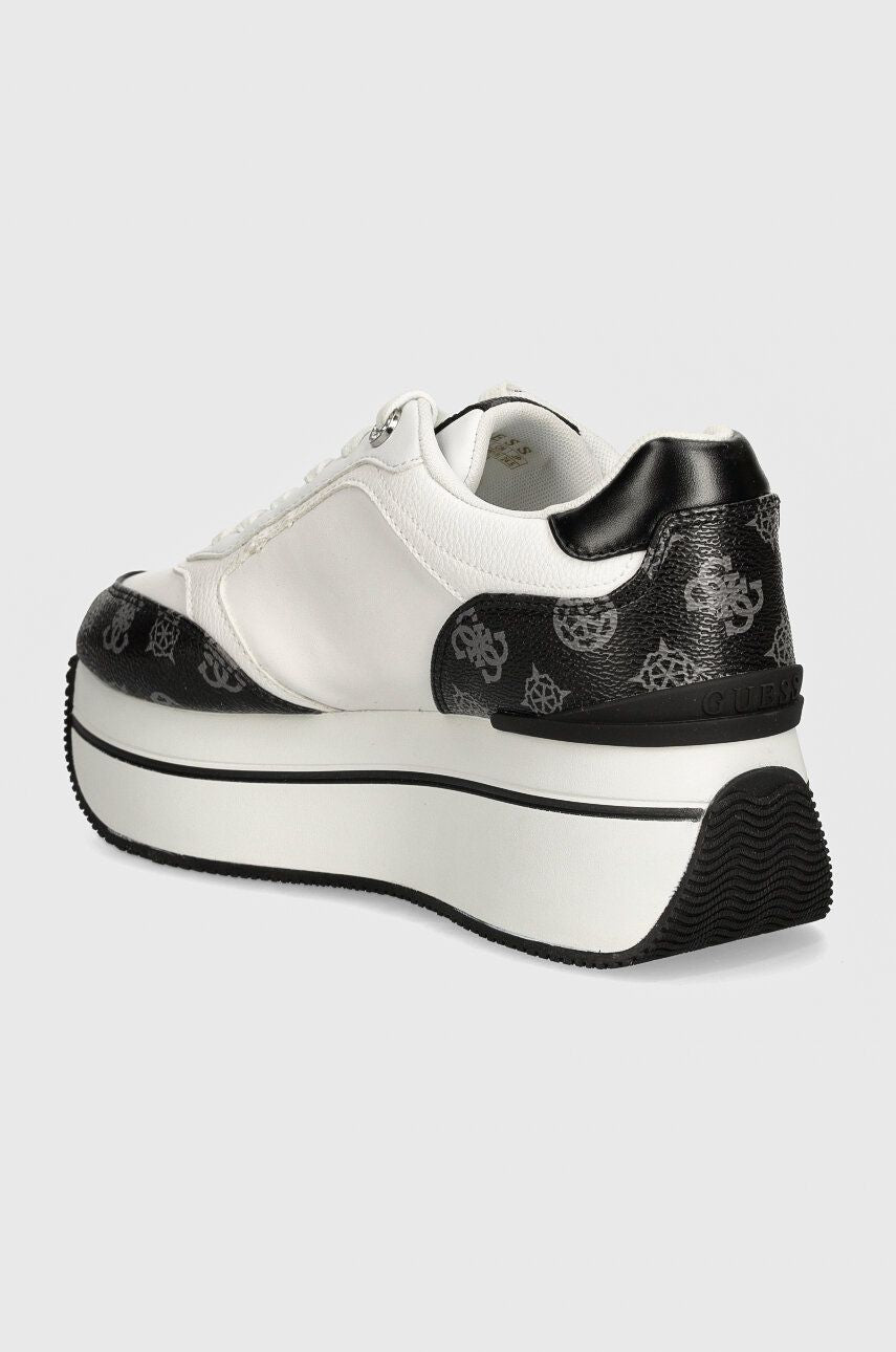 SNEAKERS GUESS CAMBRIO PLATFORM BIANCO COAL