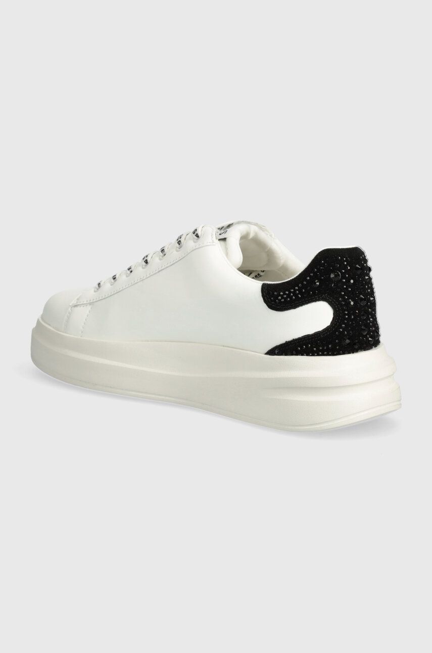 SNEAKERS GUESS ELBINA FONDO MQUEEN BIANCO E NERO