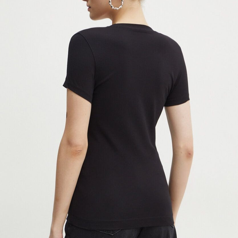 TSHIRT GUESS SLIM MC LEO TRIANGLE LOGO