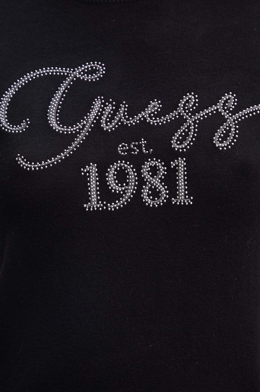 MAGLIA GUESS PALOMA LOGO ML GIROCOLLO