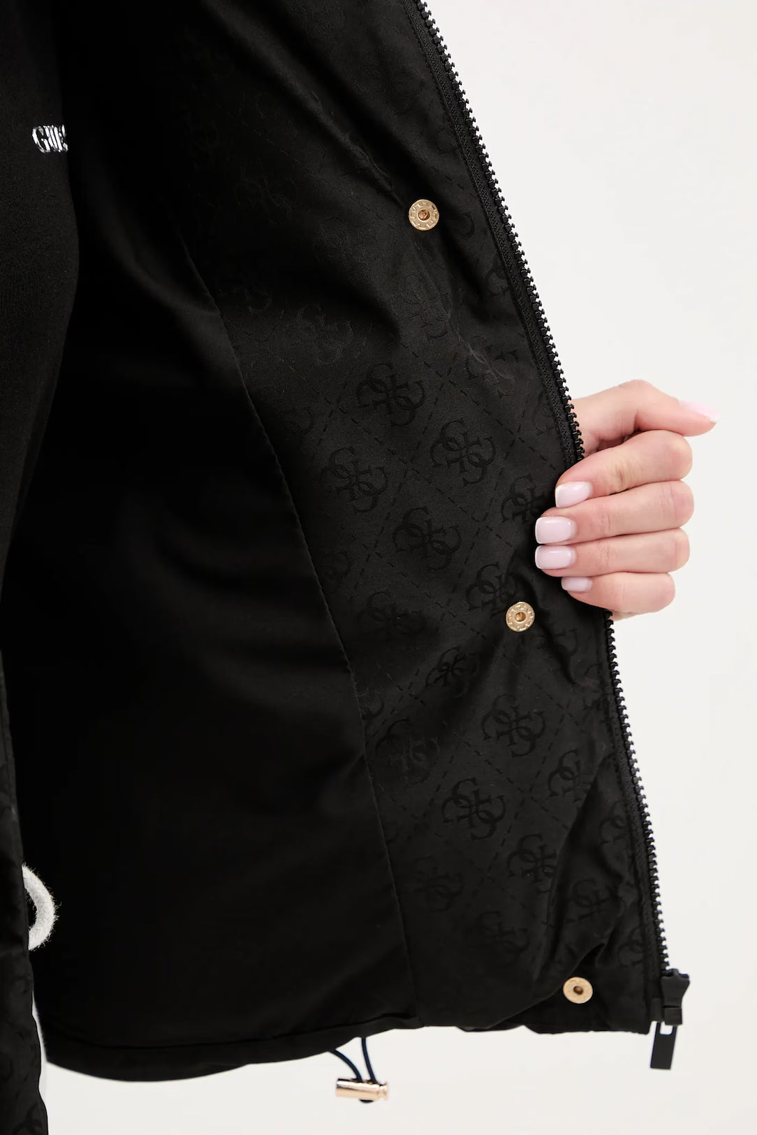 PIUMINO GUESS 4G BOXY PUFFER