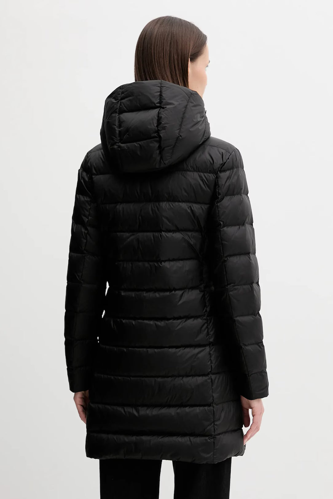 PIUMINO LUNGO BLAUER AGNES INT. PIUMA LOGO STRASS