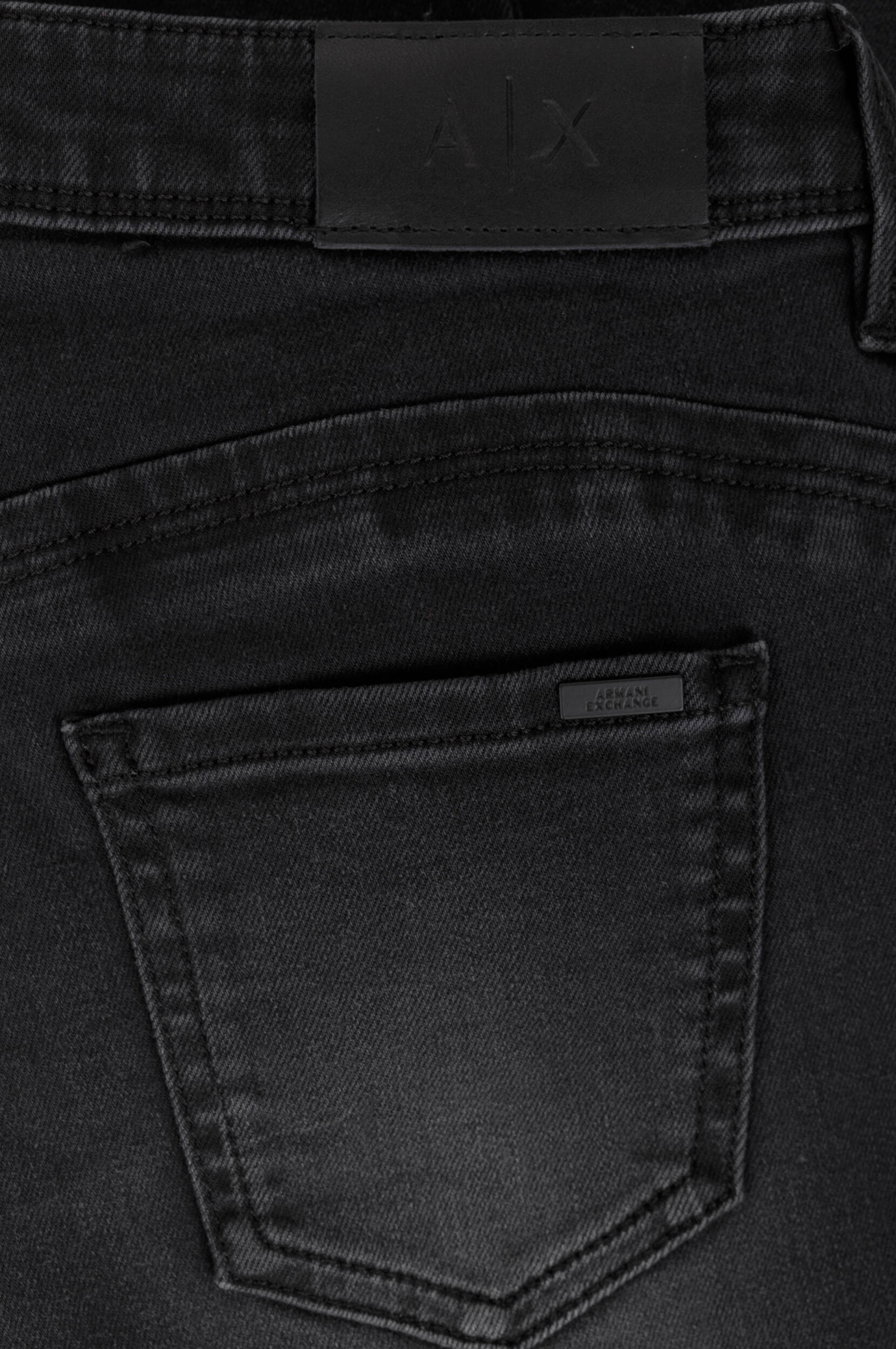 JEANS ARMANI EXCHANGE 5 TASCHE DETTAGLIO ZIP FUXIA