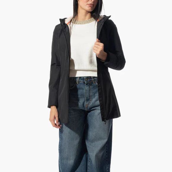 GIUBBOTTO SUNS AURELIA VELOR LISCIO LUNGO