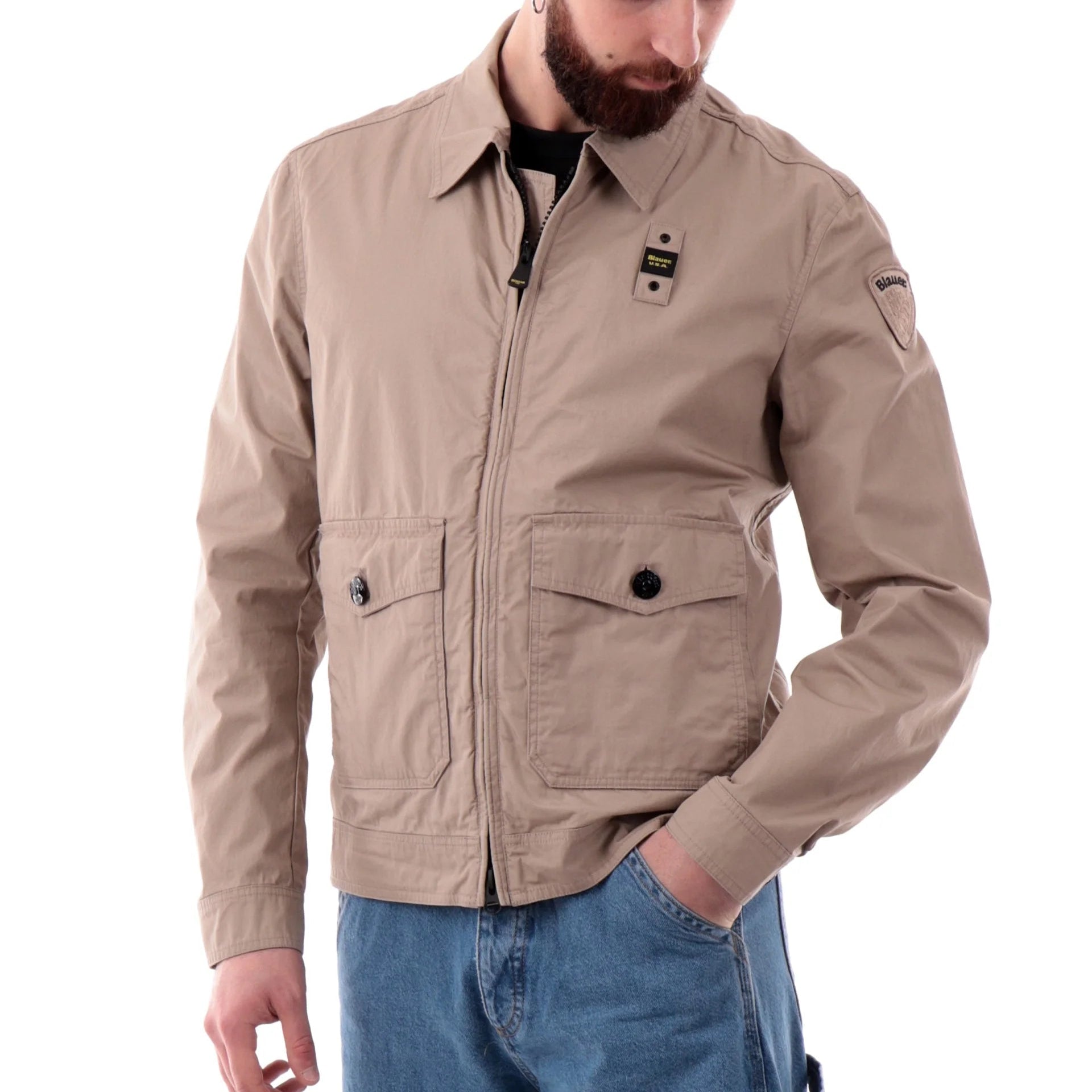 GIUBBINO BLAUER CORTO SFODERATO