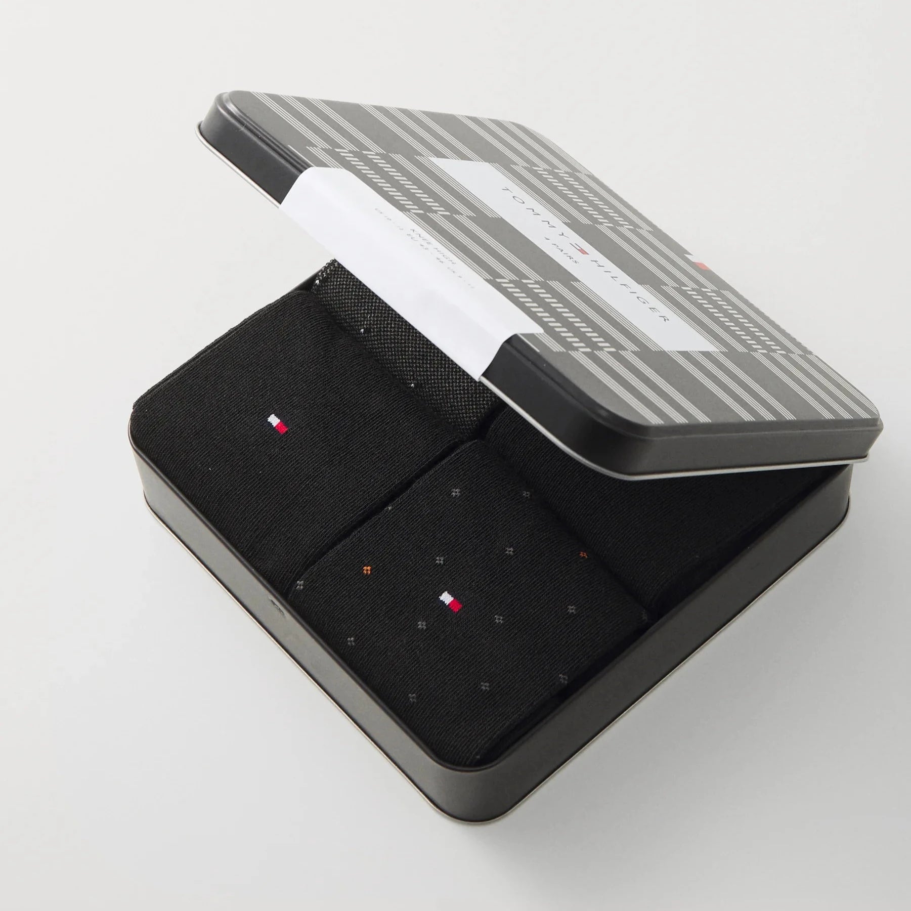 CALZE TOMMY HILFIGER GIFTBOX 4 PAIA LUNGHE