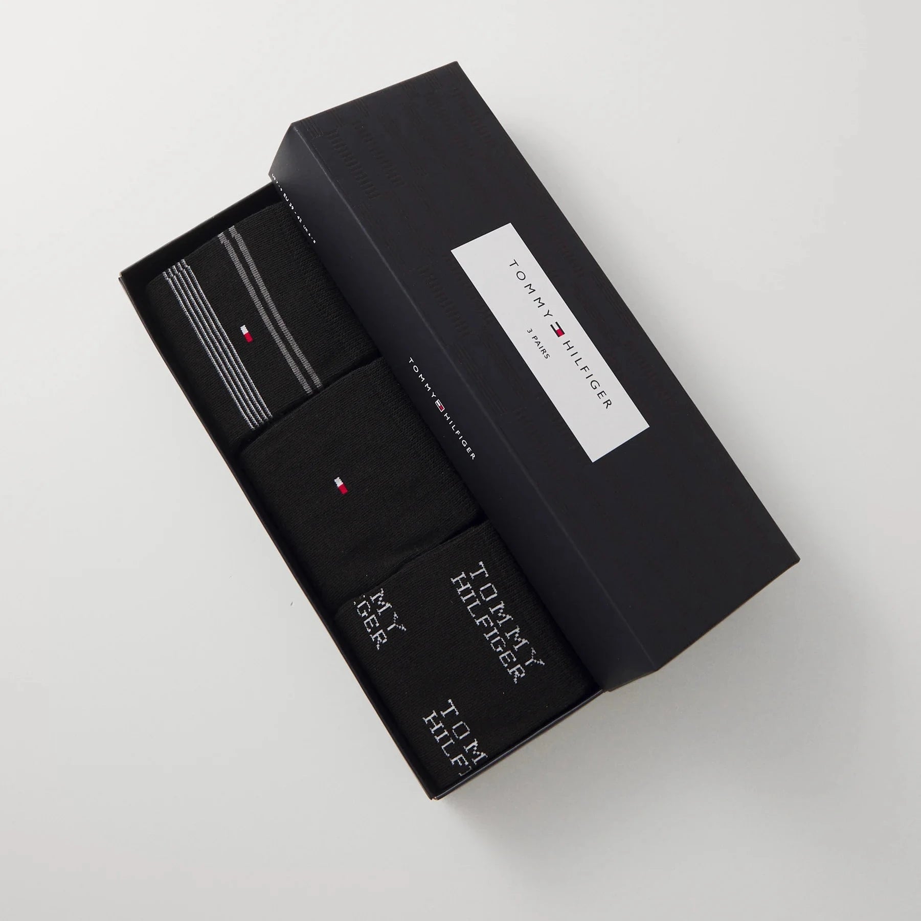 CALZE TOMMY HILFIGER GIFTBOX 3 PAIA