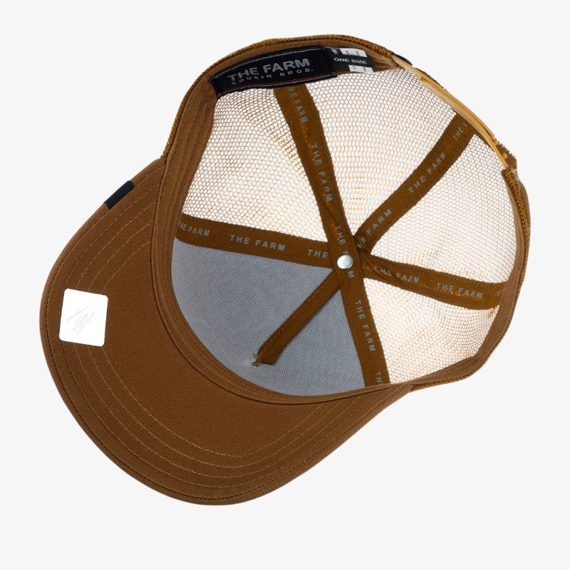 CAPPELLO GOORIN BROS FARM TRUCKER BAD BOY GIALLO