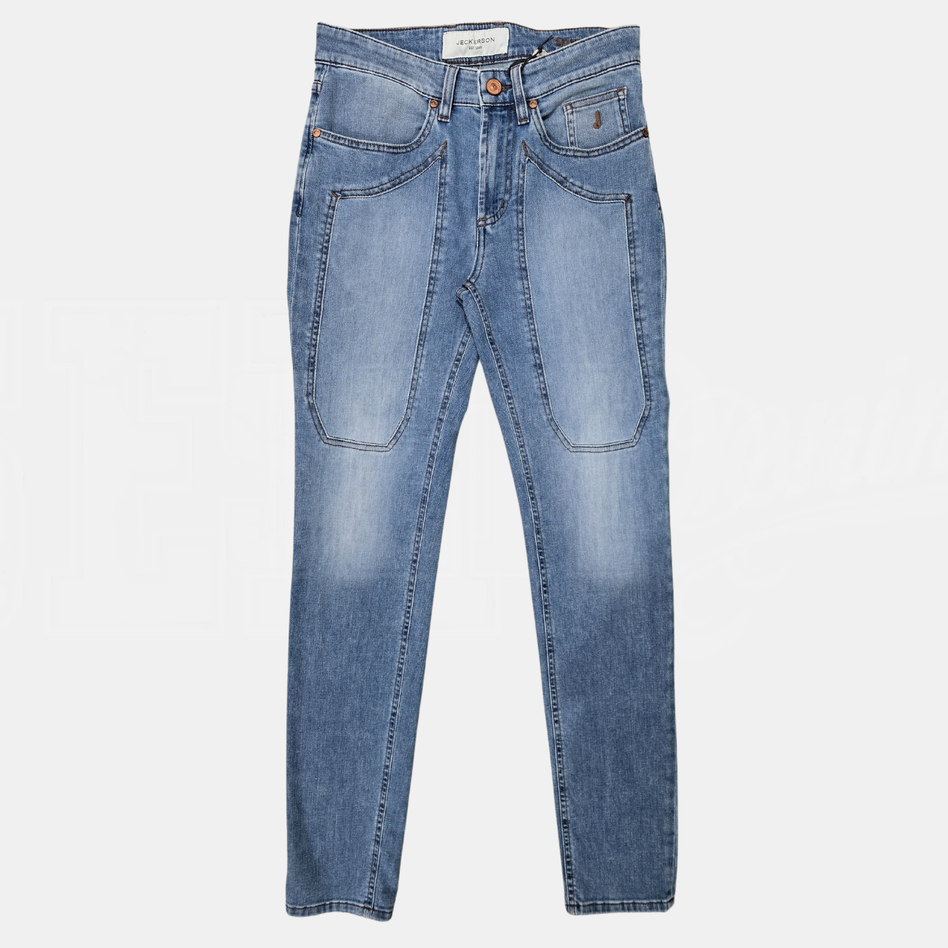 JEANS JECKERSON DENIM CHIARO JUPPA077JOHN001 DNDTFDENI037