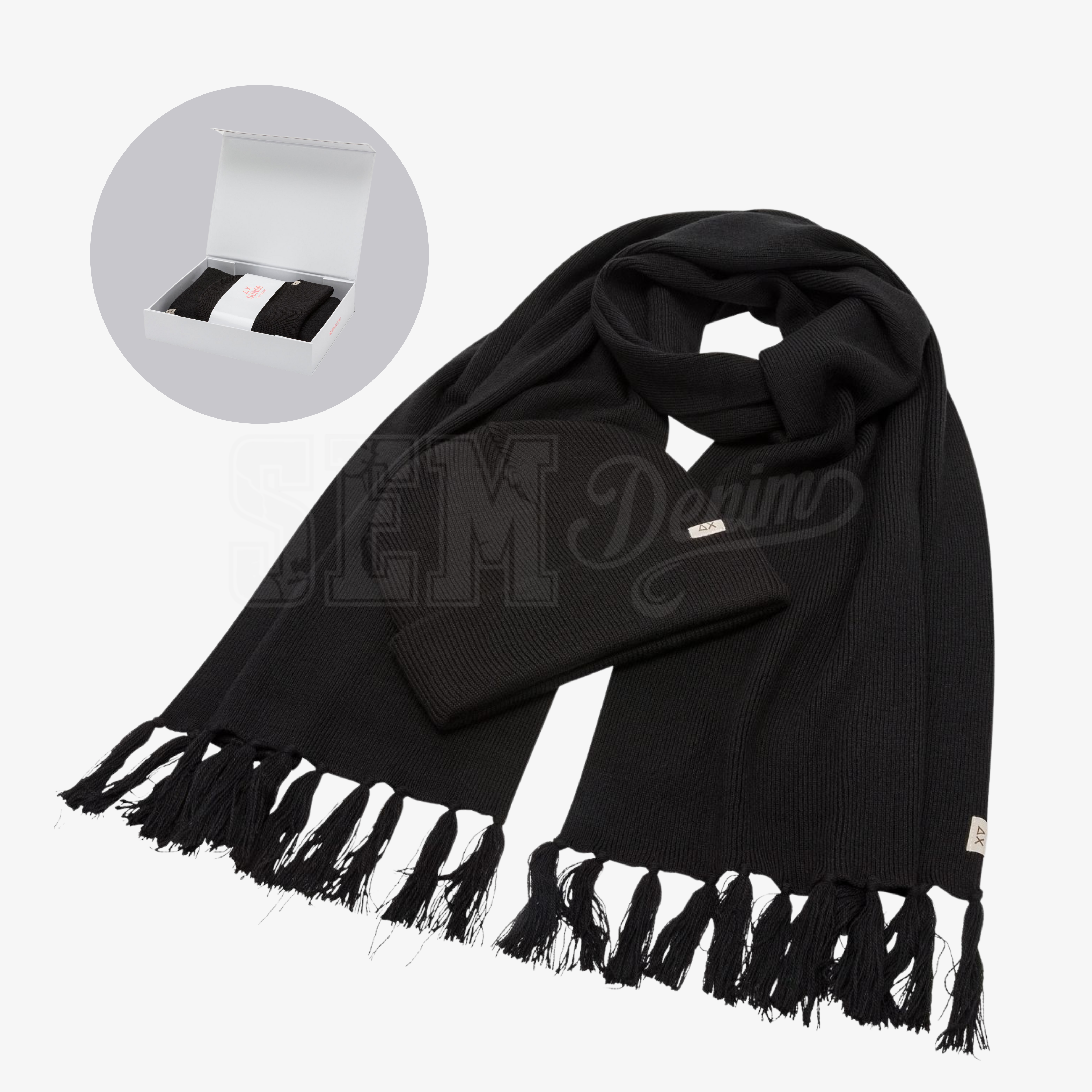 SET CAPPELLO E SCIARPA SUN68 COORDINATO