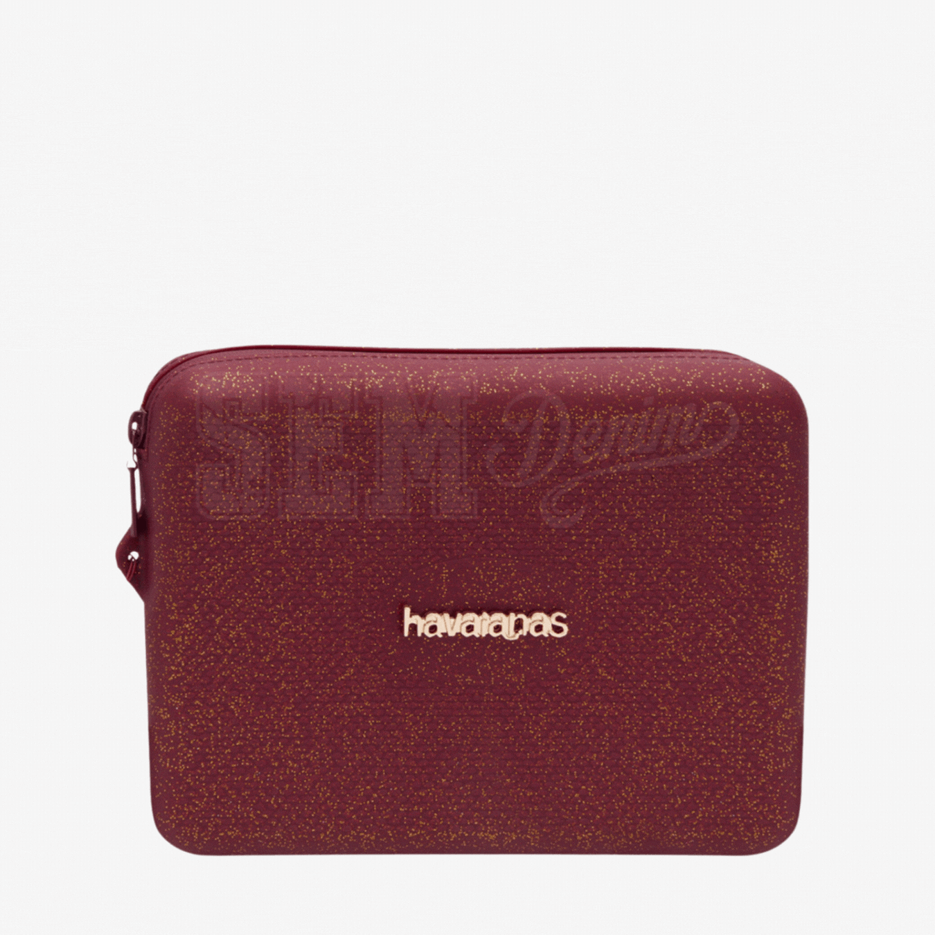 CLUTCH HAVAIANAS POCHETTE NECESSAIRE GLITTER AMARANTH