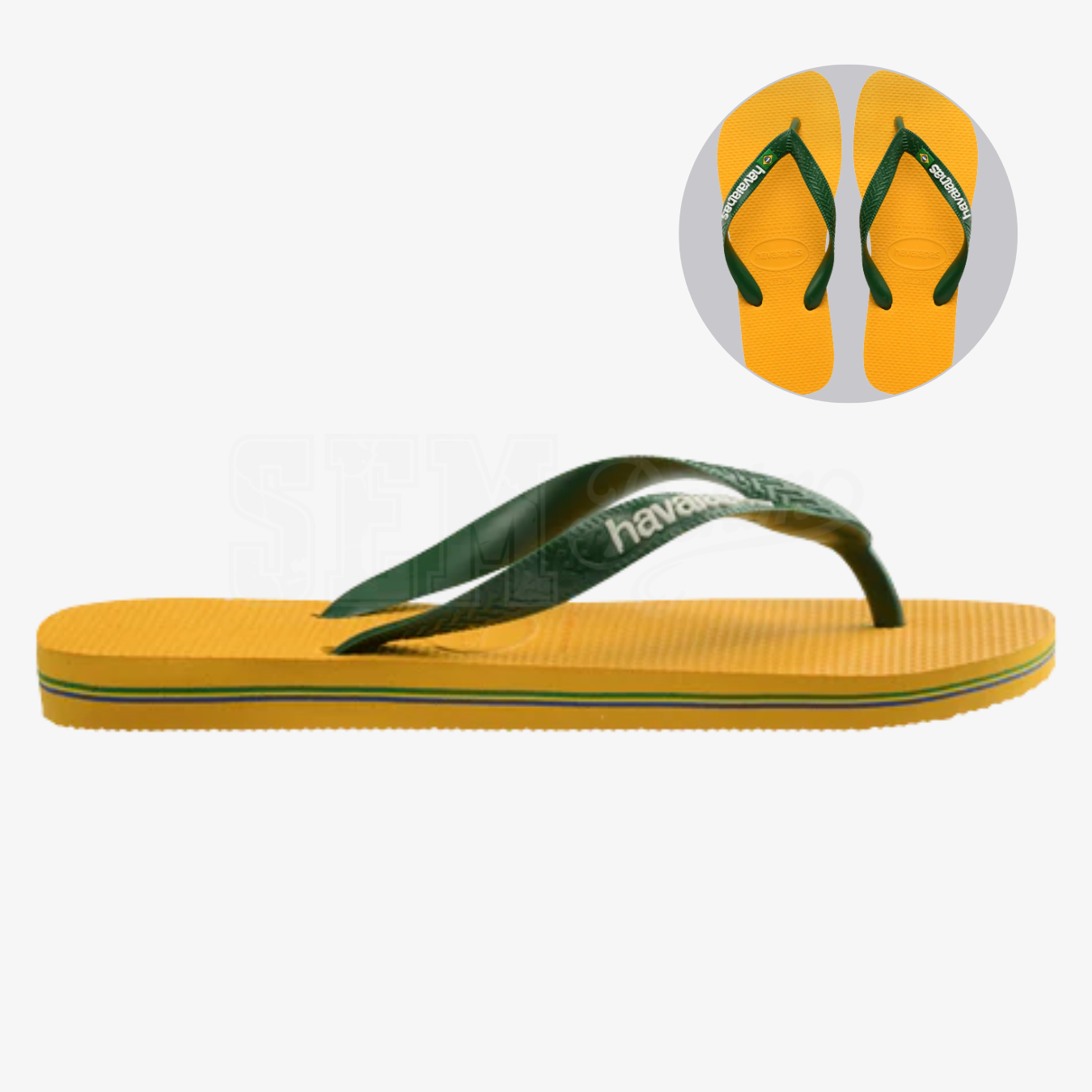 INFRADITO HAVAIANAS BRASIL LOGO POP YELLOW