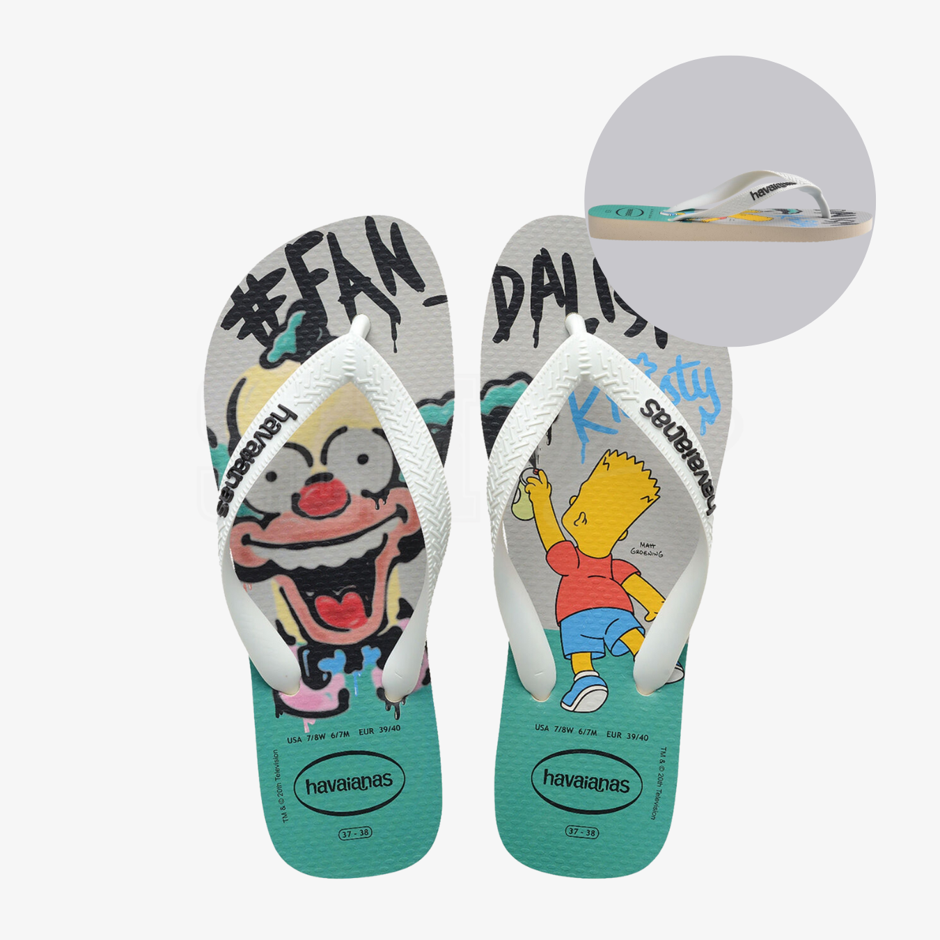 INFRADITO HAVAIANAS SIMPSON BEIGE