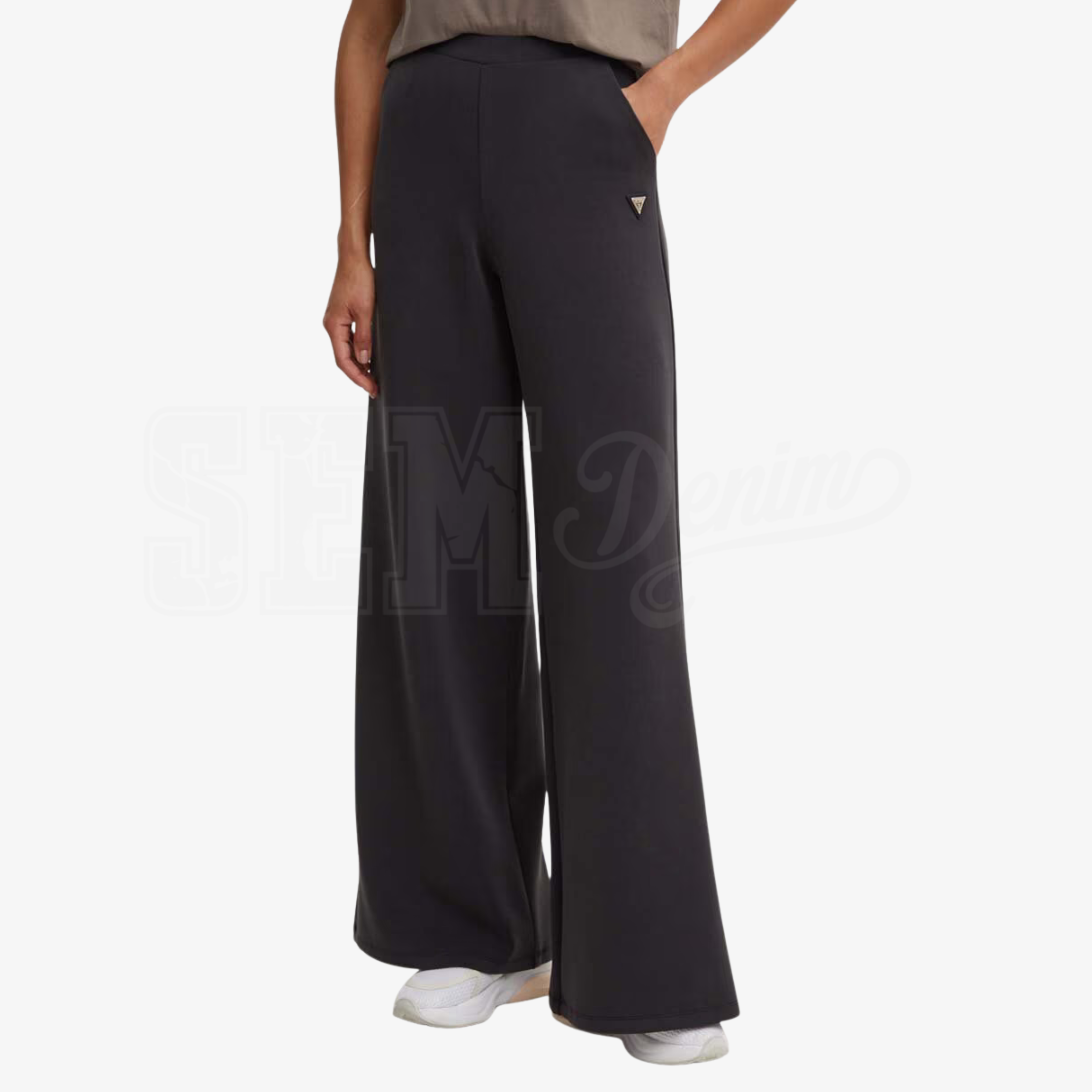 PANTALONE GUESS OLYMPE WIDE LEG