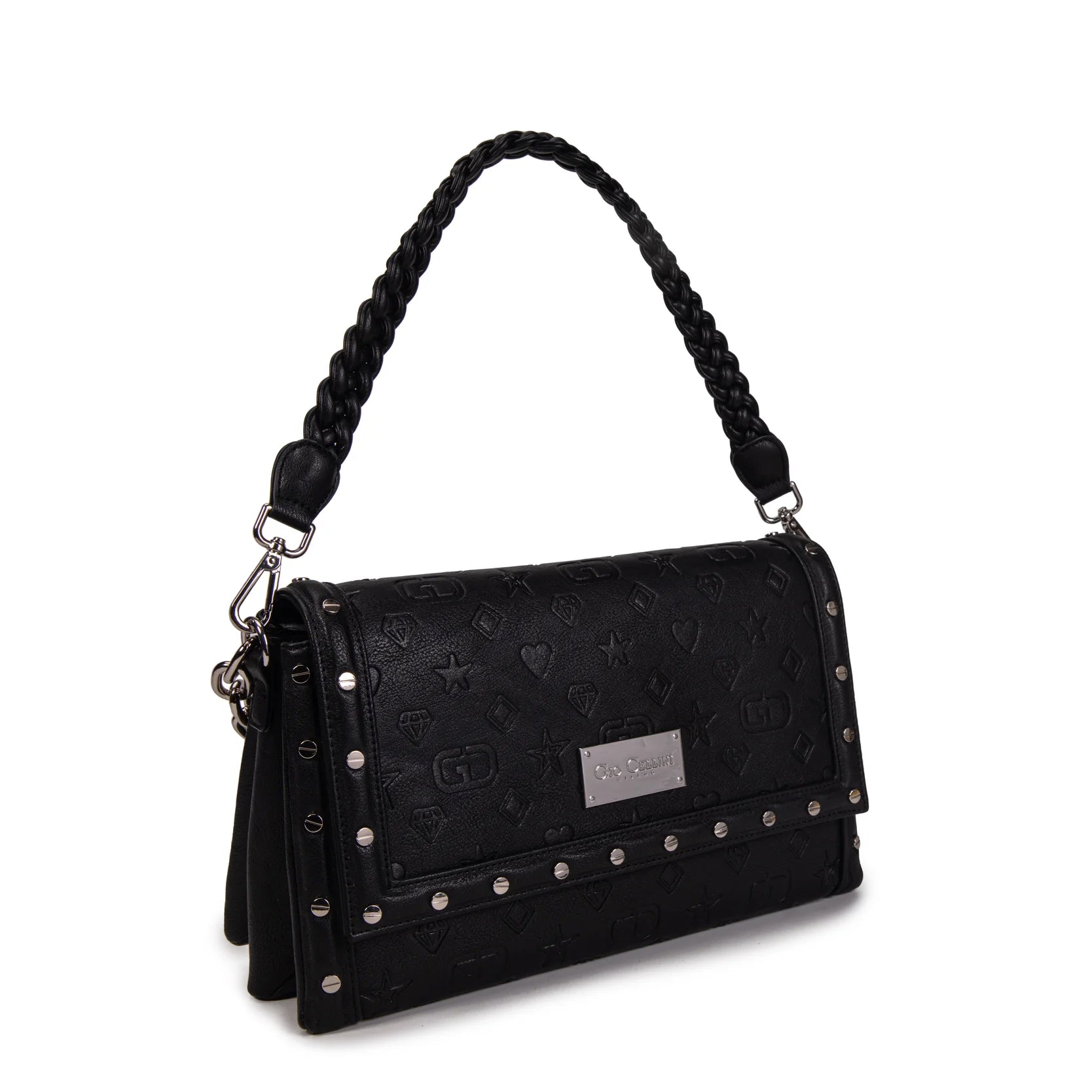 BORSA GIO CELLINI ANGELINA TRIS TRACOLLA LOGO