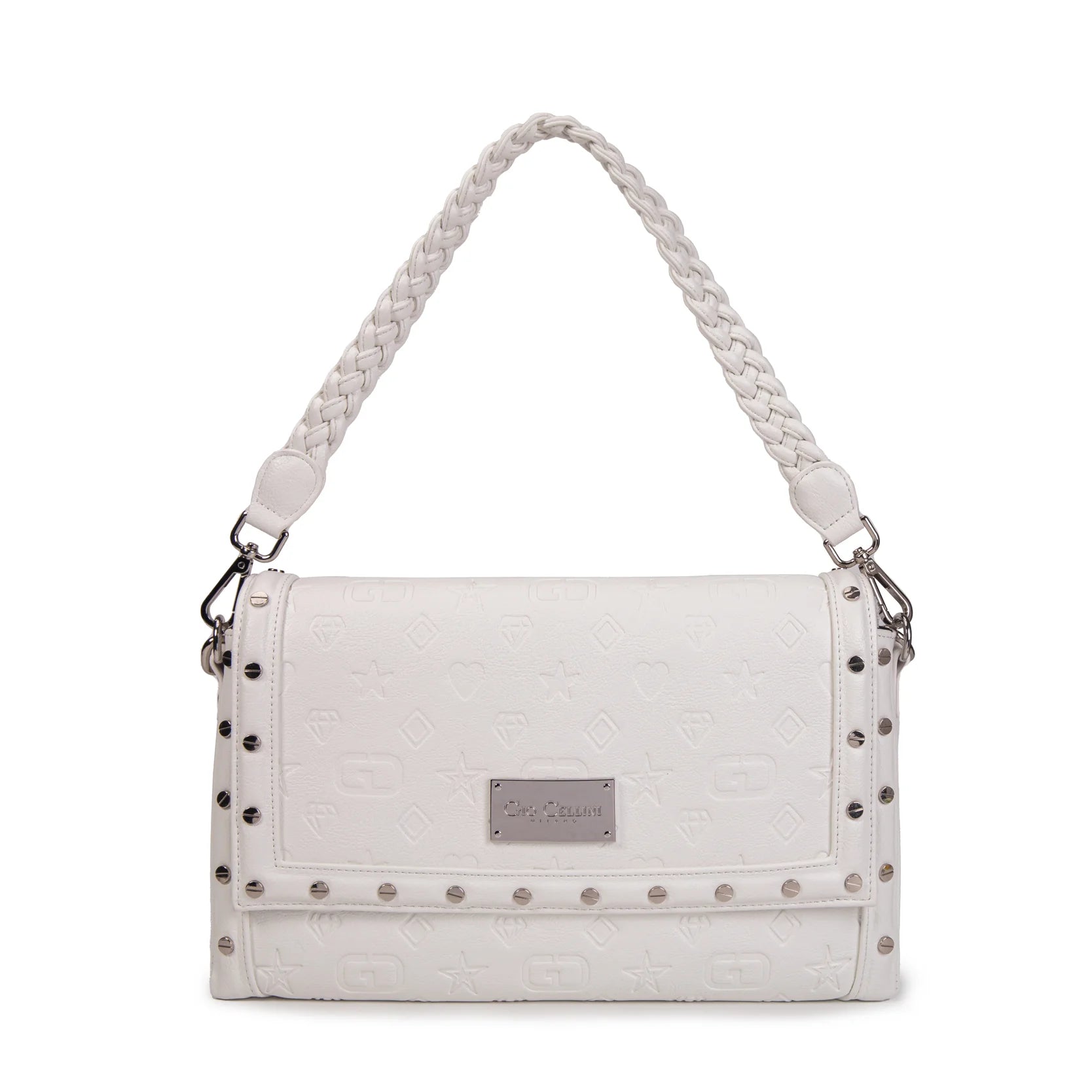 BORSA GIO CELLINI ANGELINA TRIS TRACOLLA LOGO