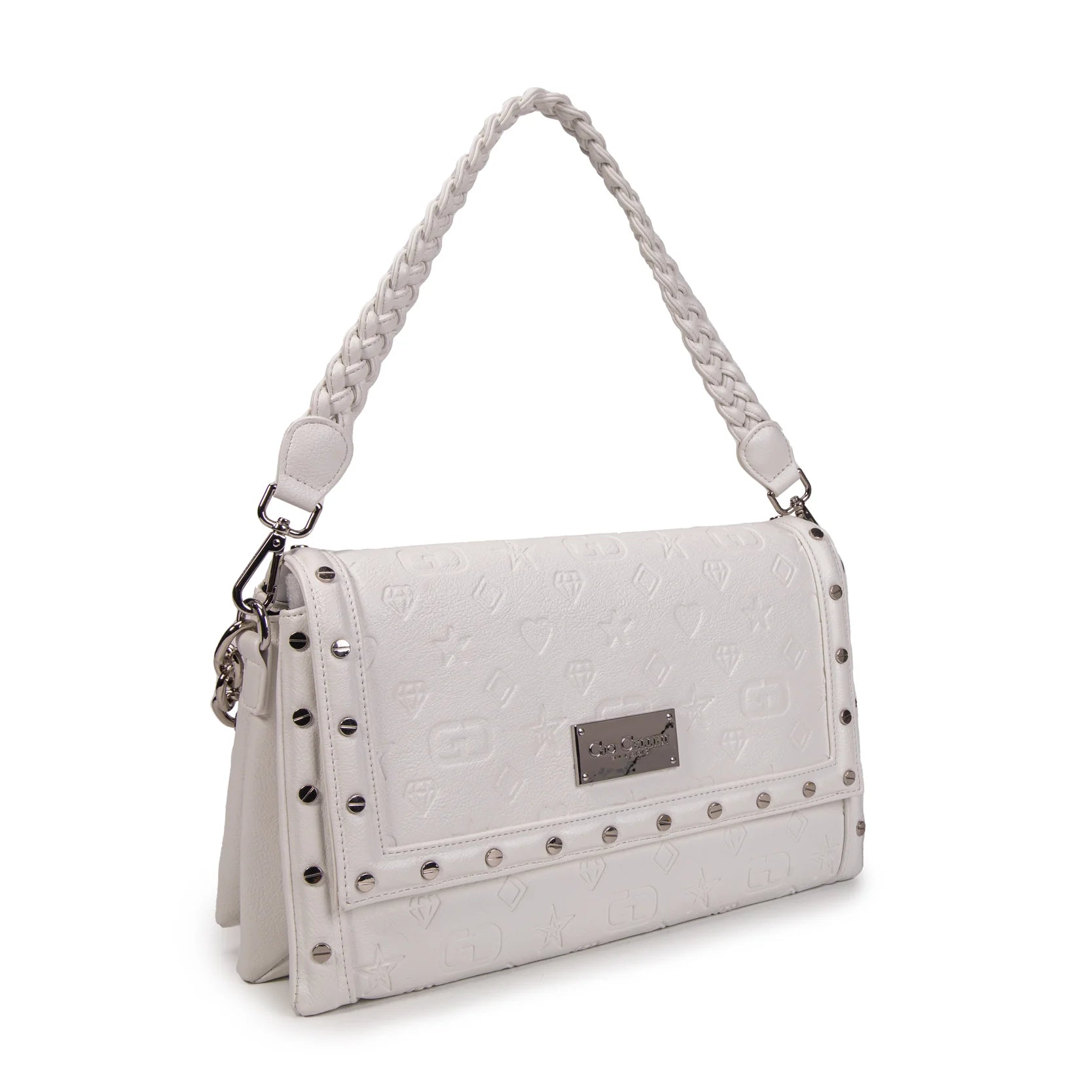 BORSA GIO CELLINI ANGELINA TRIS TRACOLLA LOGO