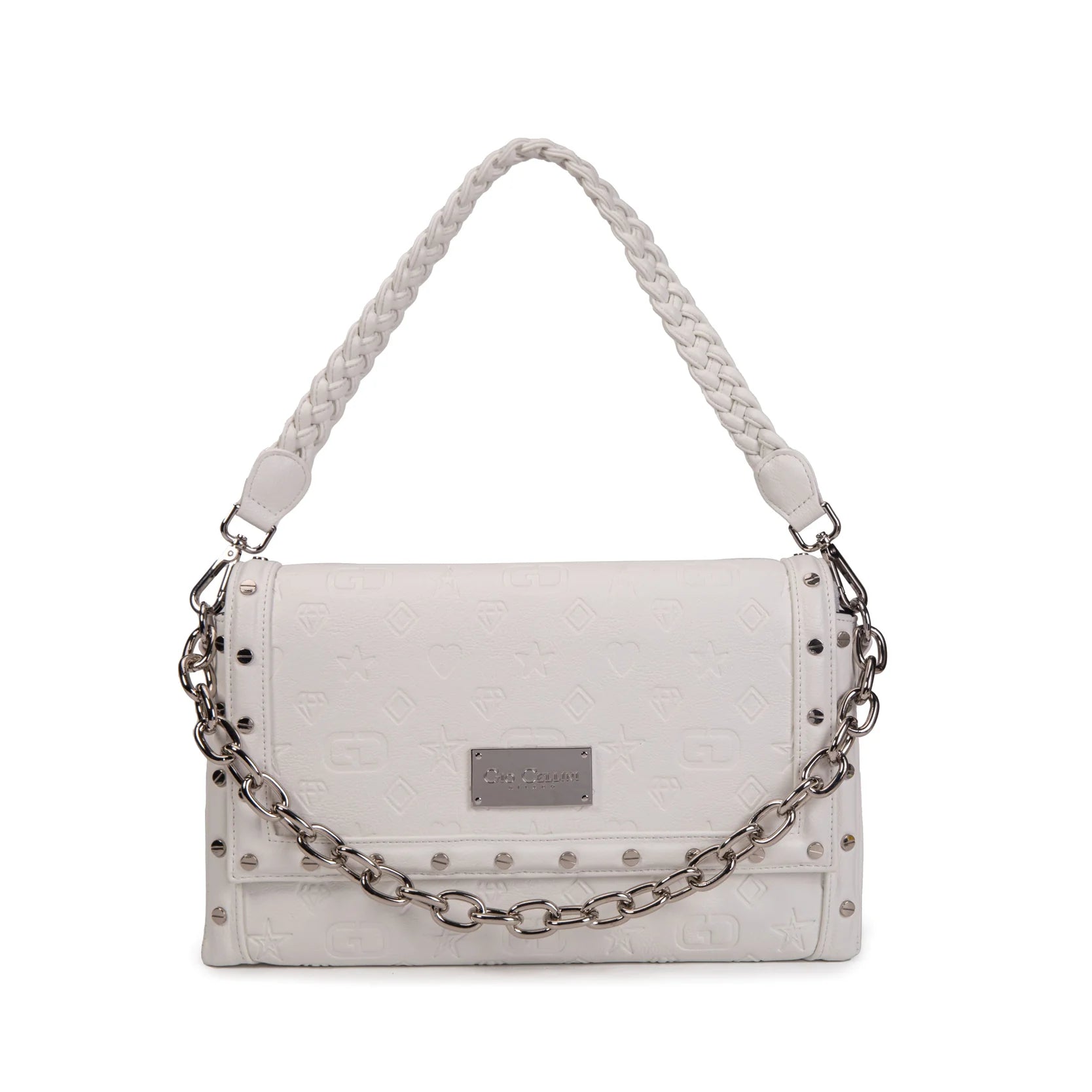 BORSA GIO CELLINI ANGELINA TRIS TRACOLLA LOGO