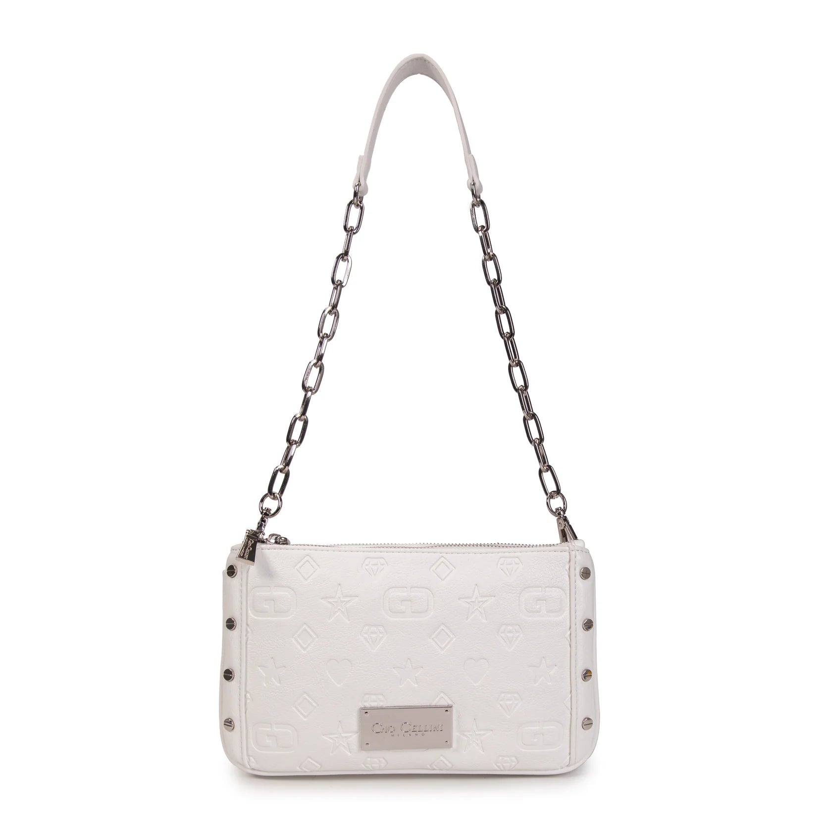 BORSA GIO CELLINI JESSICA BUSTA TRACOLLA LOGO