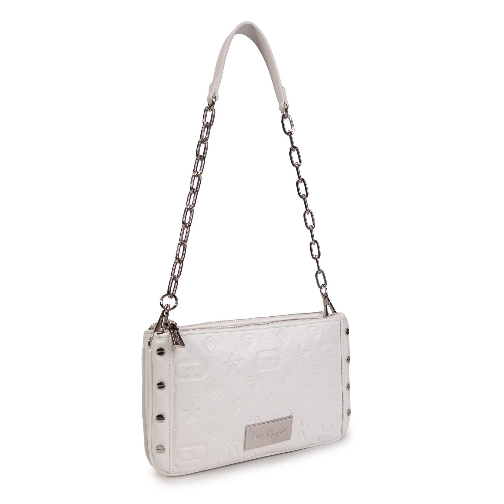 BORSA GIO CELLINI JESSICA BUSTA TRACOLLA LOGO