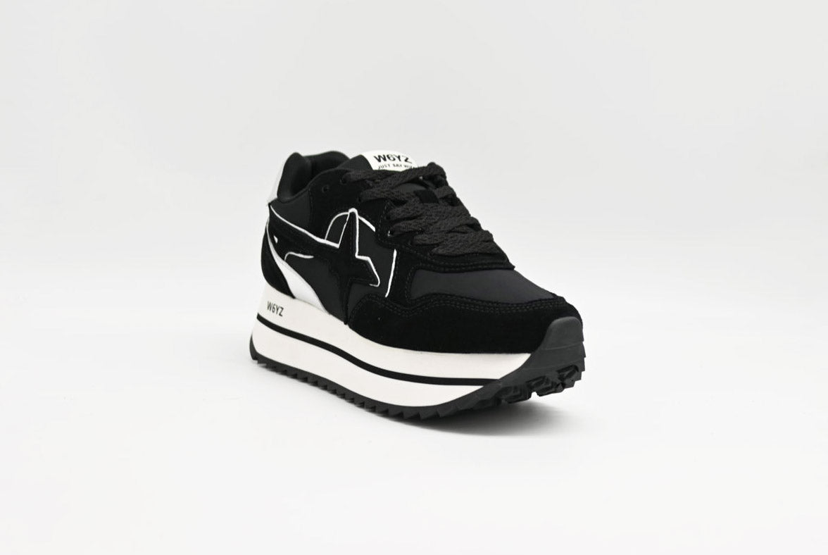 SCARPE WIZZ JUST SAY WIZZ DEVA-W. BLACK SILVER
