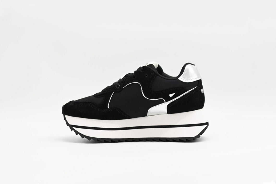 SCARPE WIZZ JUST SAY WIZZ DEVA-W. BLACK SILVER