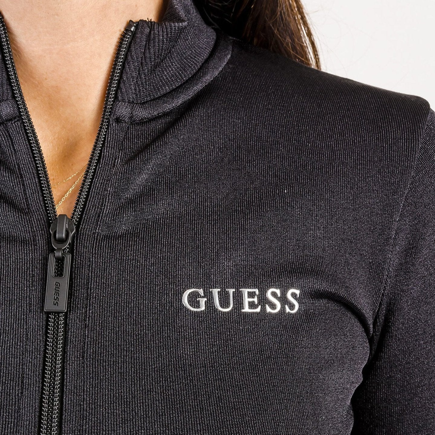 TOP GUESS STACIE SEAMLESS ML ZIP