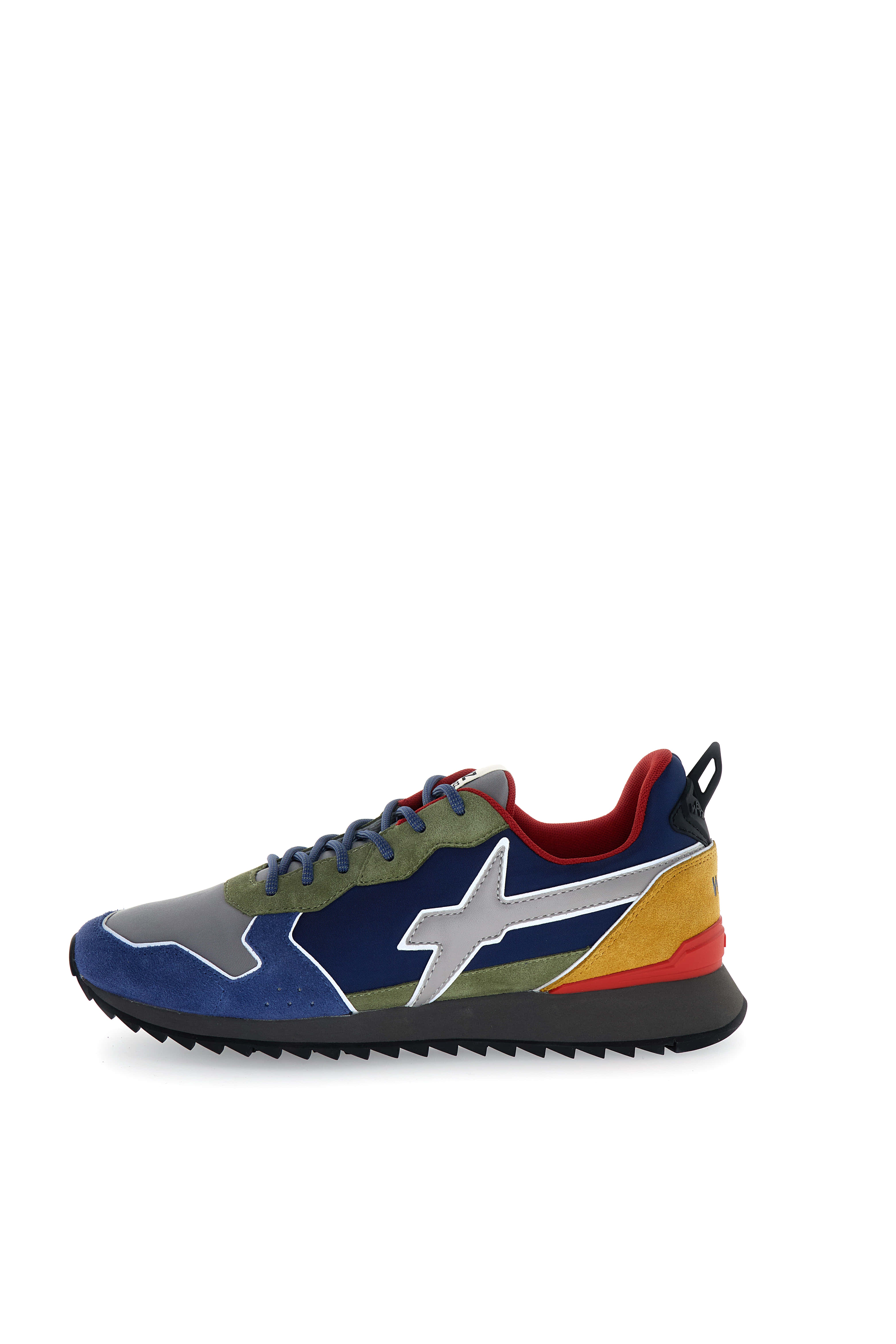 SCARPE WIZZ JUST SAY WIZZ JET-M SUEDE AZZURRO GREY NAVY