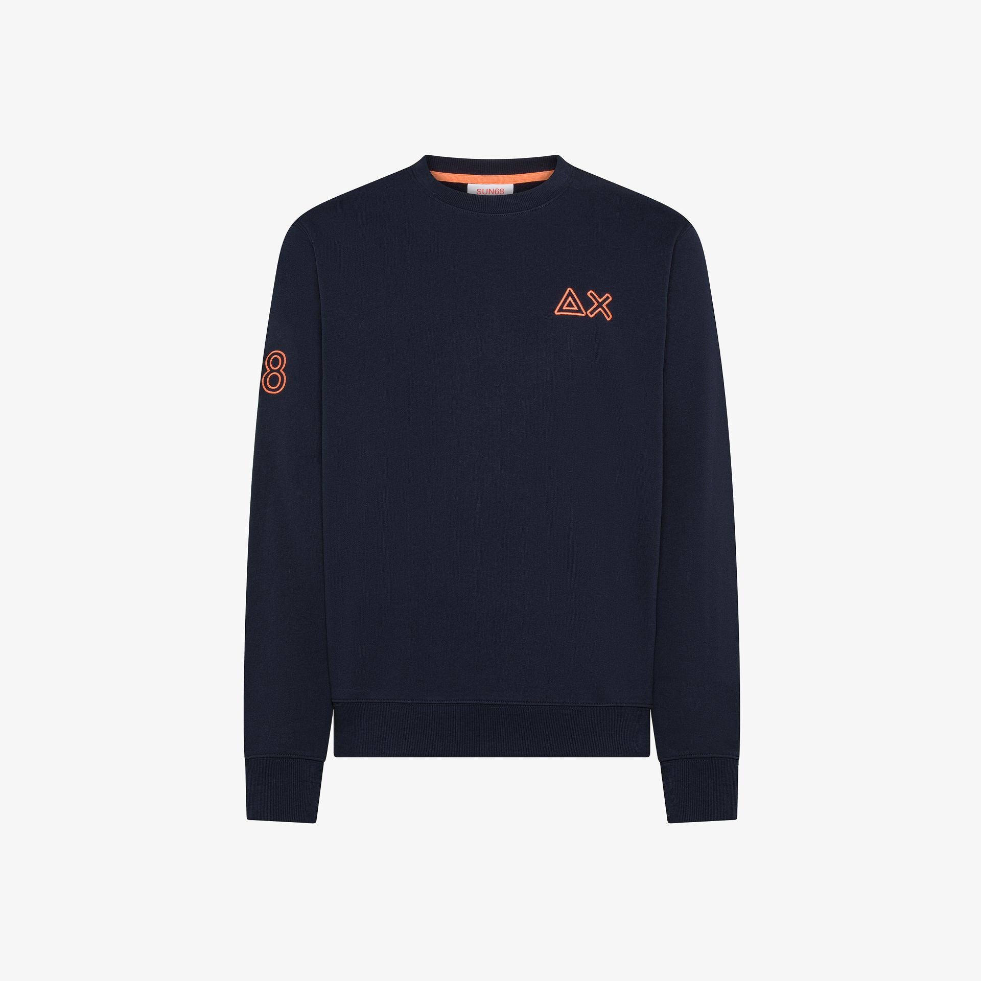 FELPA SUN68 GIROCOLLO BASIC FLEECE