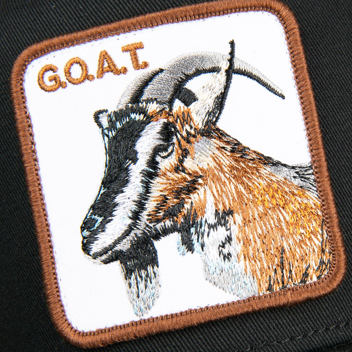 CAPPELLO GOORIN BROS FARM TRUCKER GOAT NERO